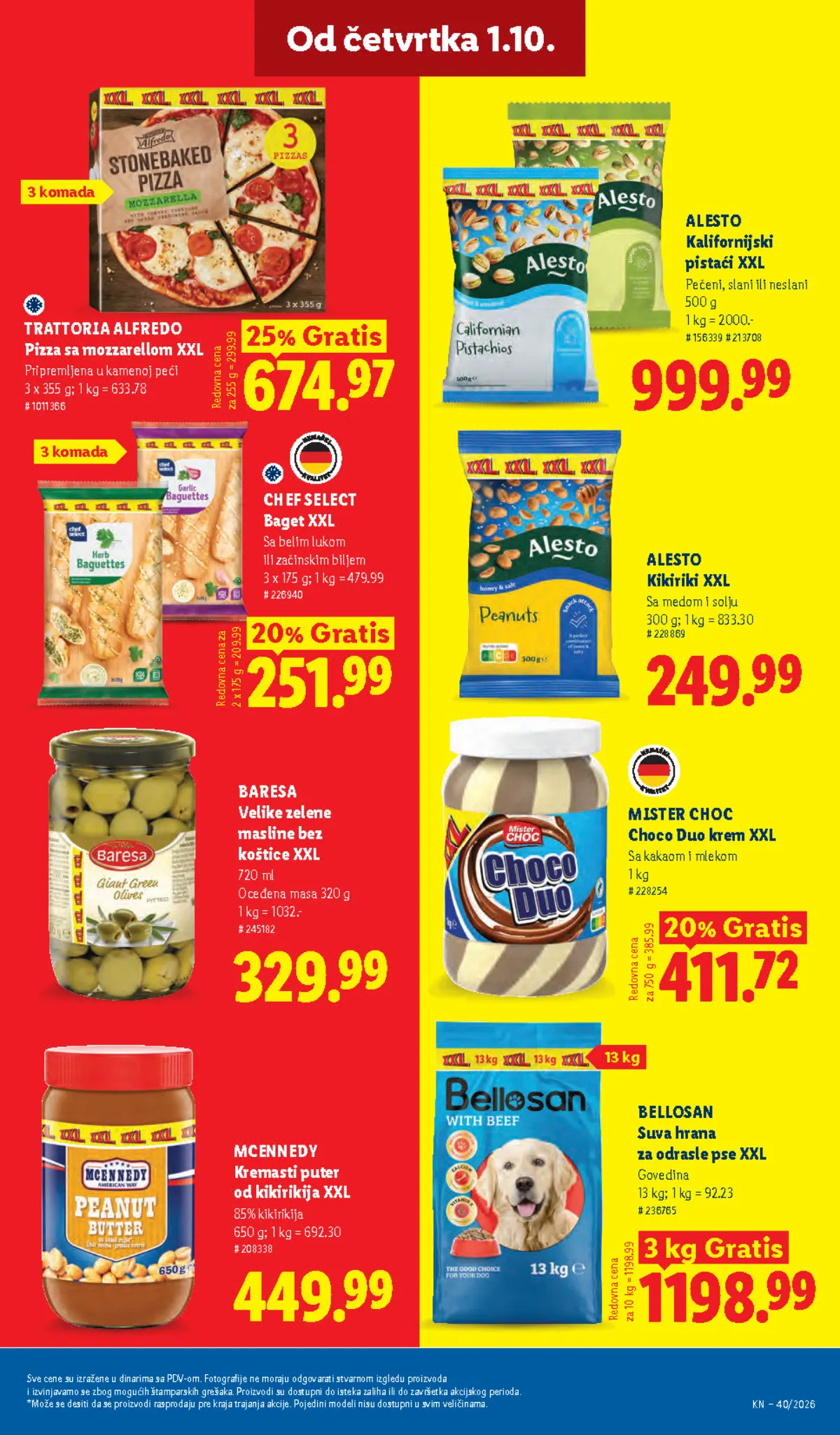 Lidl katalog akcija strana 59 – važi od 1.10. do 7.10.2026.
