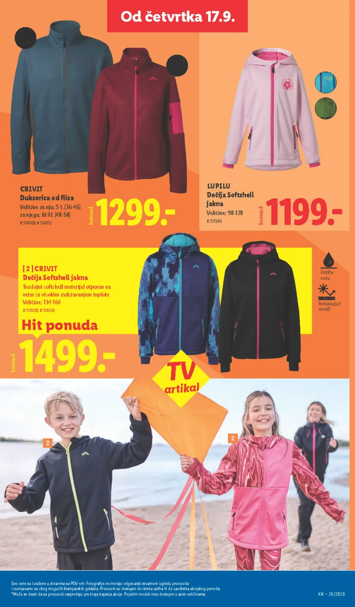 Lidl katalog akcija strana 65 – važi od 17.9. do 23.9.2026.