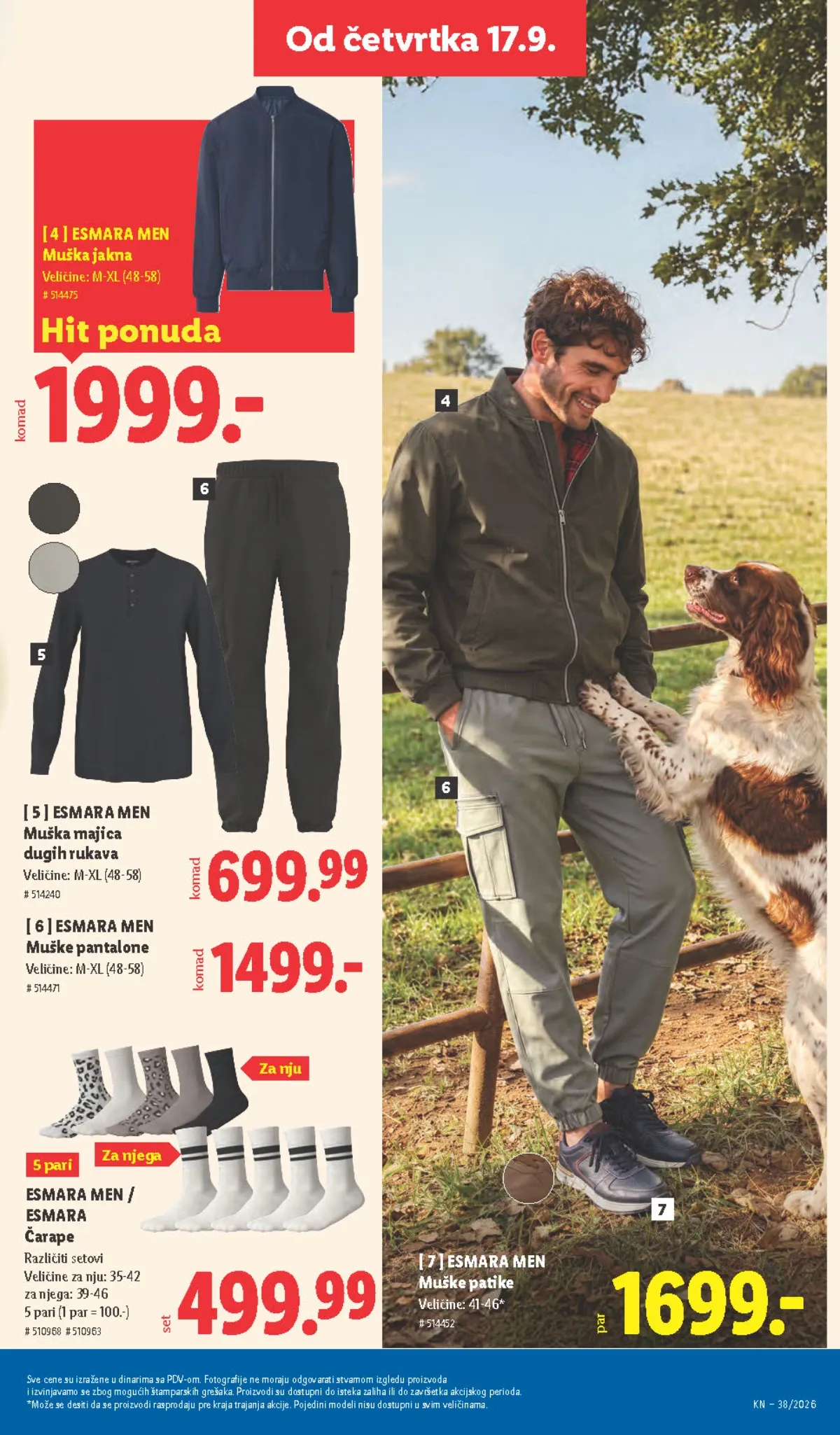 Lidl katalog akcija strana 67 – važi od 17.9. do 23.9.2026.