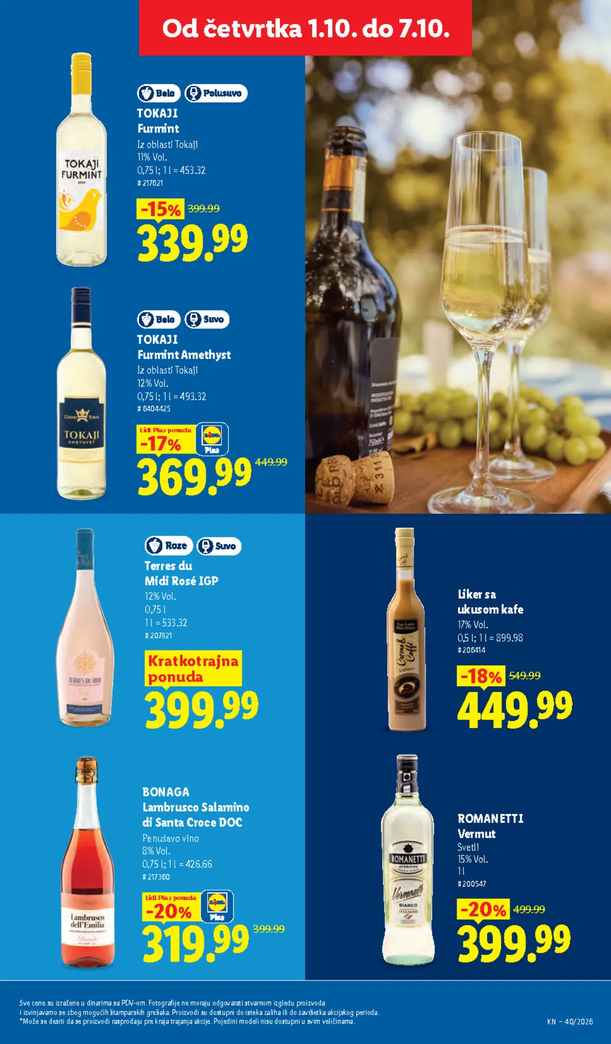 Lidl katalog akcija strana 67 – važi od 1.10. do 7.10.2026.