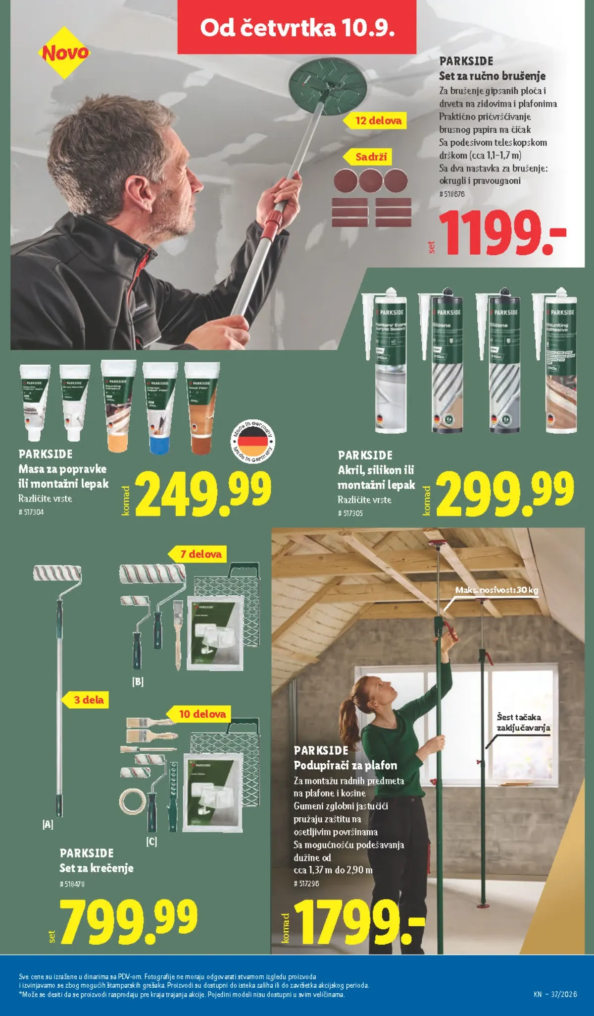 Lidl katalog akcija strana 68 – važi od 10.9. do 16.9.2026.
