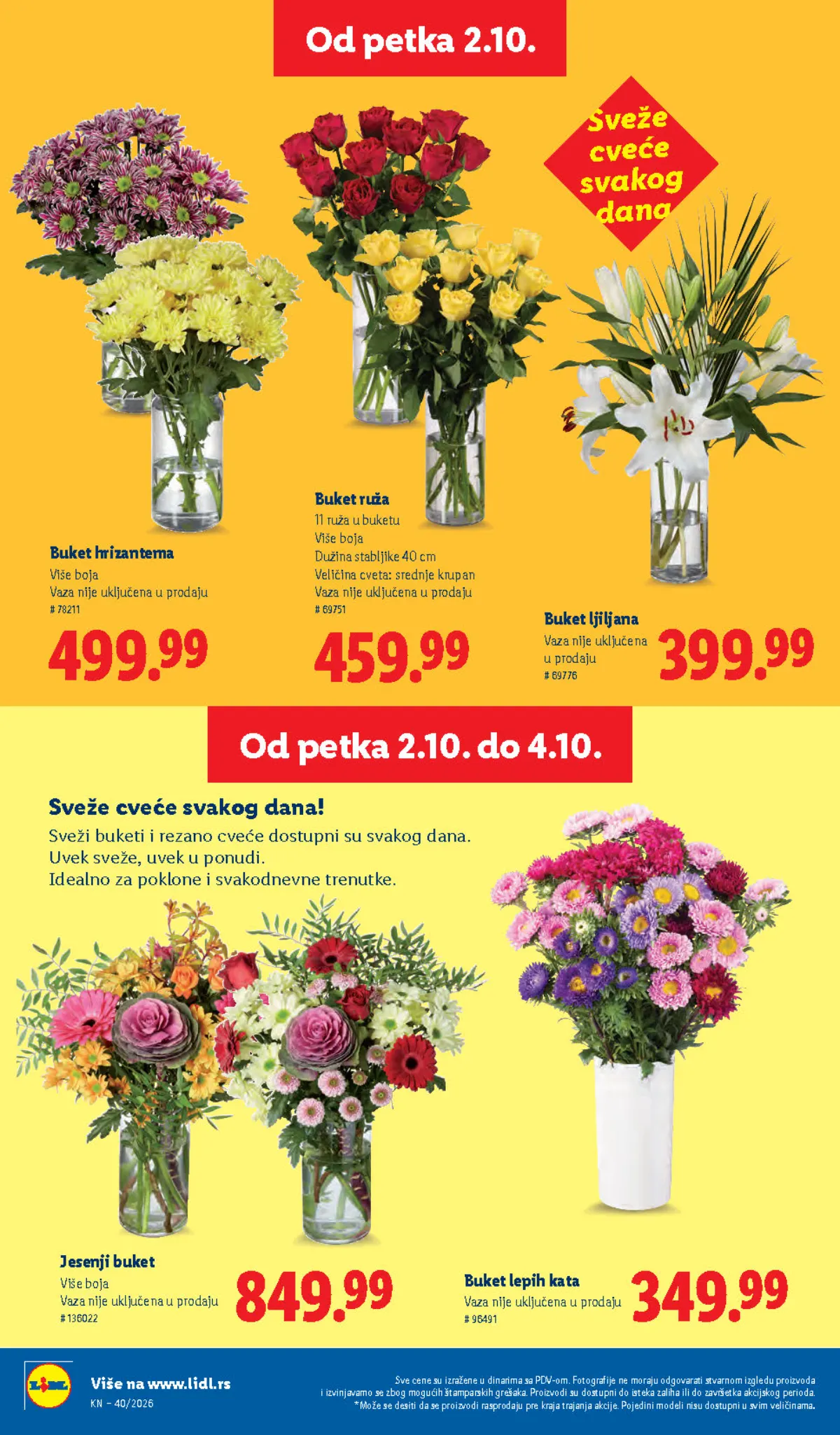 Lidl katalog akcija strana 70 – važi od 1.10. do 7.10.2026.