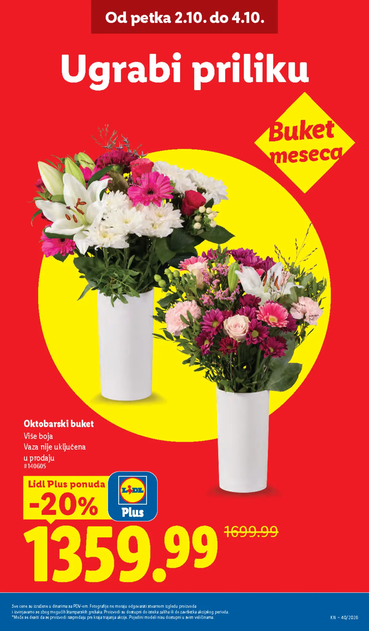 Lidl katalog akcija strana 71 – važi od 1.10. do 7.10.2026.
