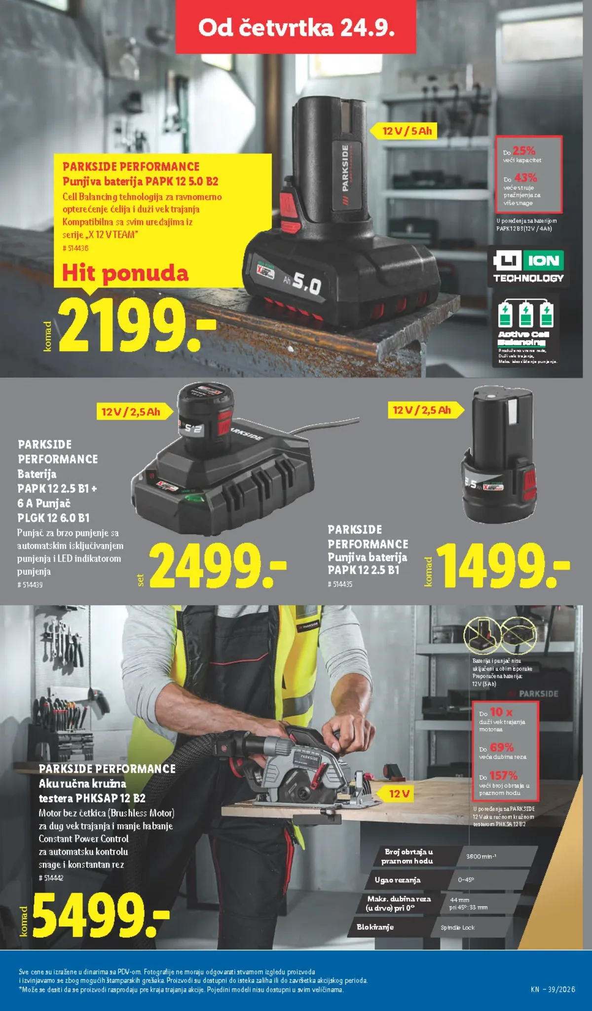 Lidl katalog akcija strana 75 – važi od 24.9. do 30.9.2026.