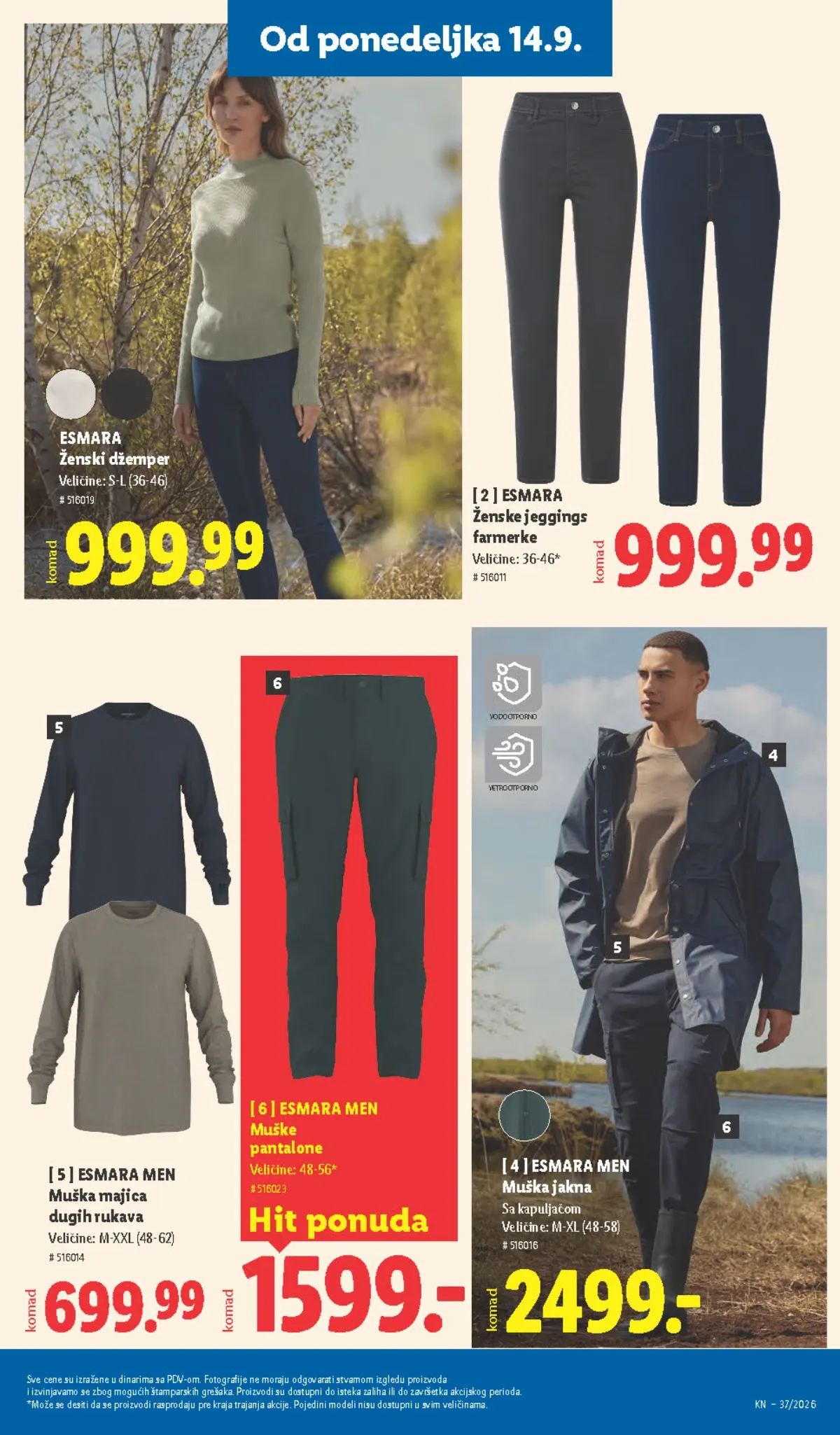 Lidl katalog akcija strana 76 – važi od 10.9. do 16.9.2026.