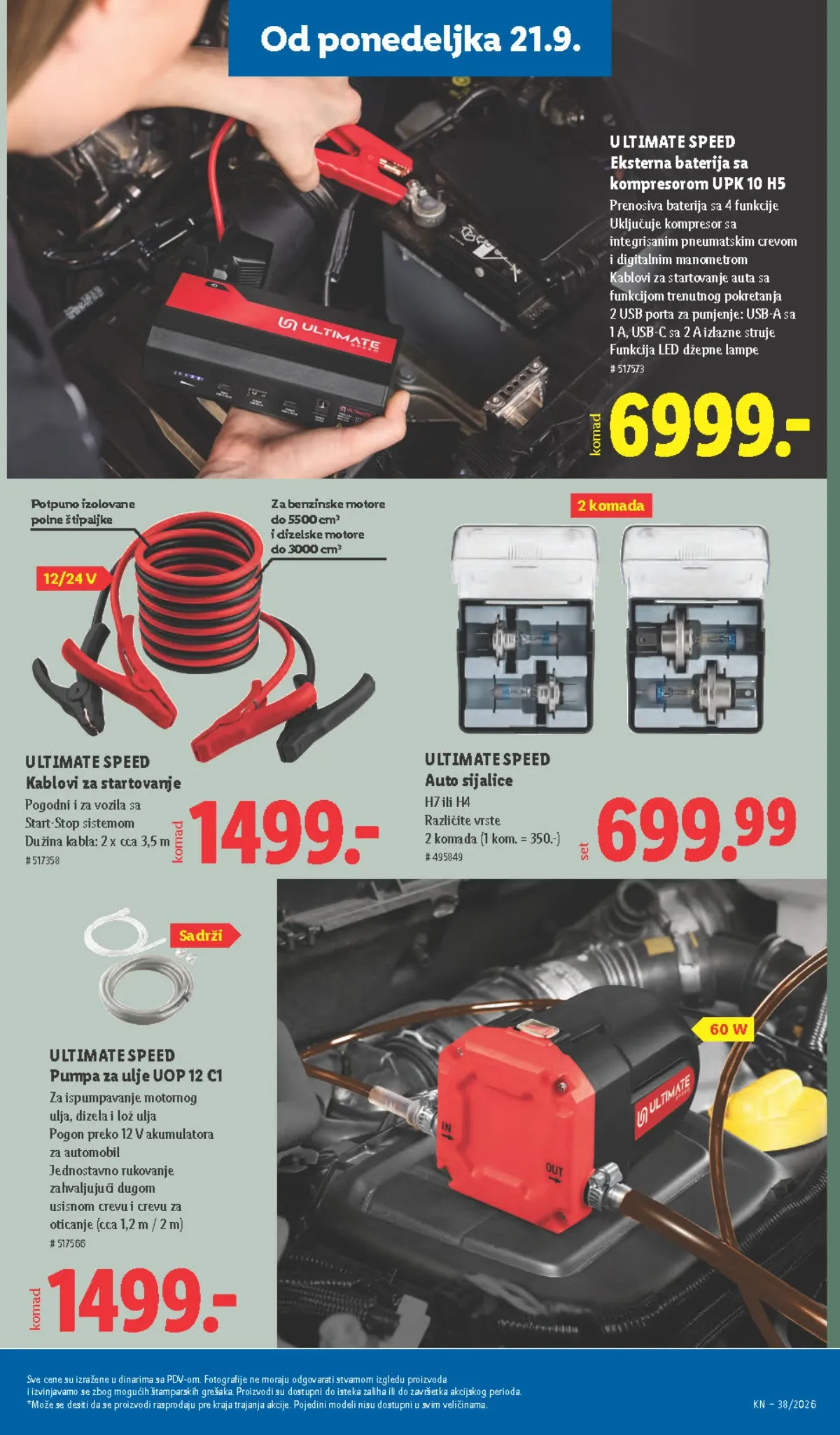 Lidl katalog akcija strana 77 – važi od 17.9. do 23.9.2026.