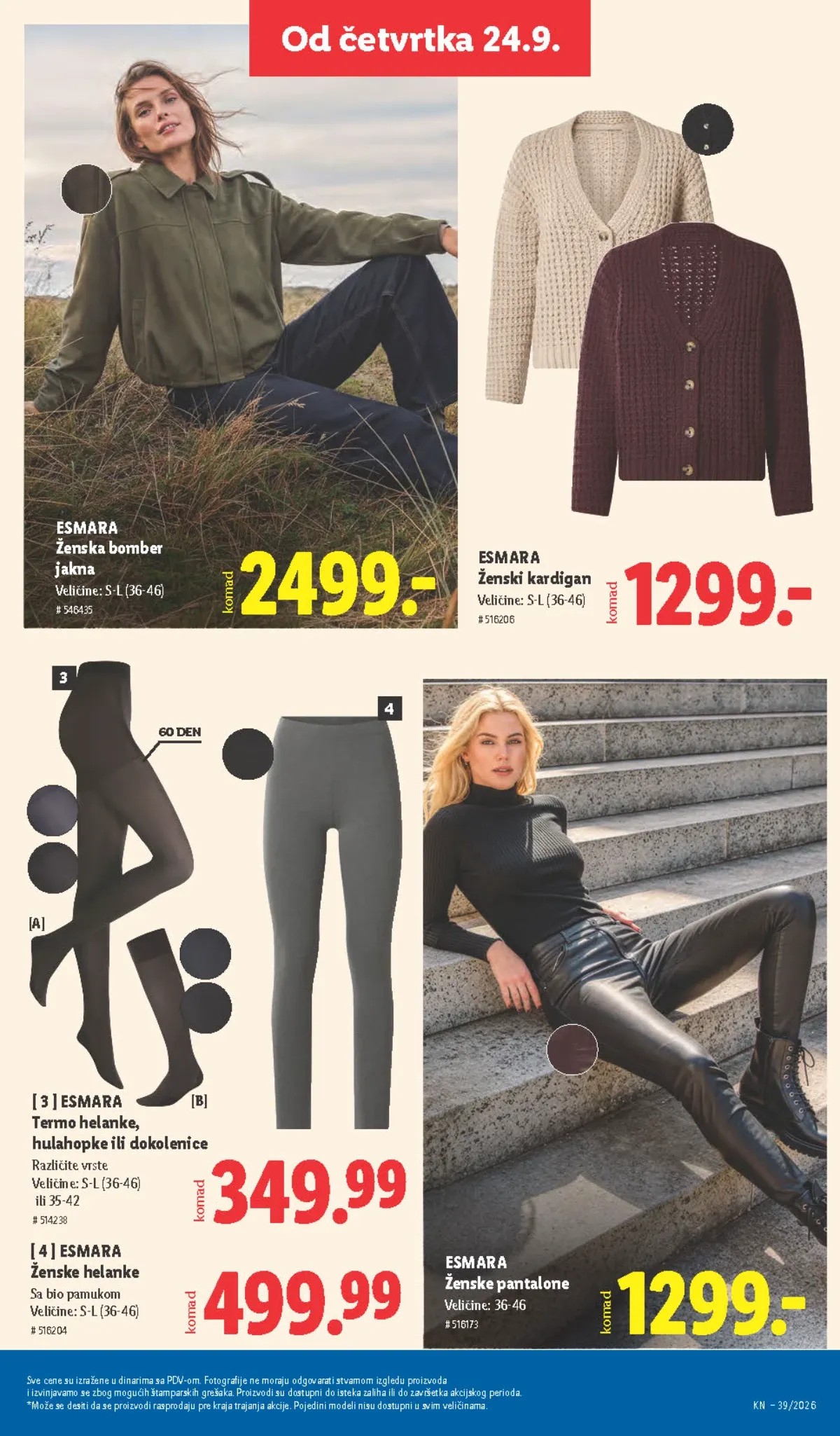 Lidl katalog akcija strana 77 – važi od 24.9. do 30.9.2026.