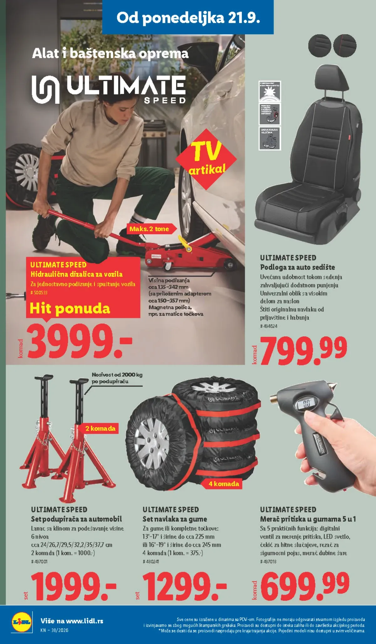 Lidl katalog akcija strana 78 – važi od 17.9. do 23.9.2026.
