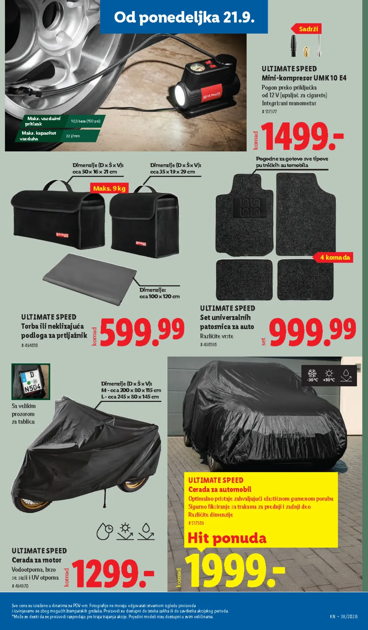 Lidl katalog akcija strana 79 – važi od 17.9. do 23.9.2026.