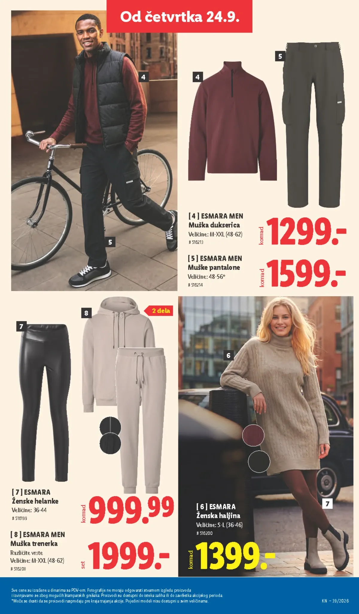 Lidl katalog akcija strana 79 – važi od 24.9. do 30.9.2026.