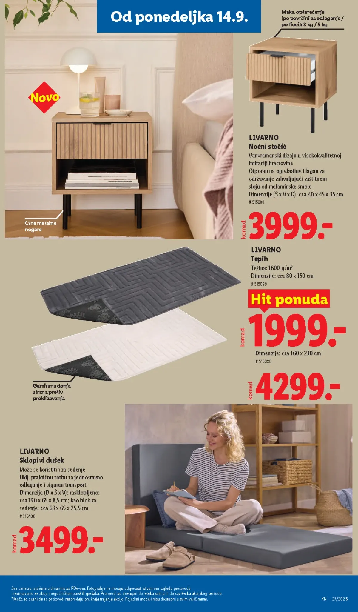Lidl katalog akcija strana 80 – važi od 10.9. do 16.9.2026.