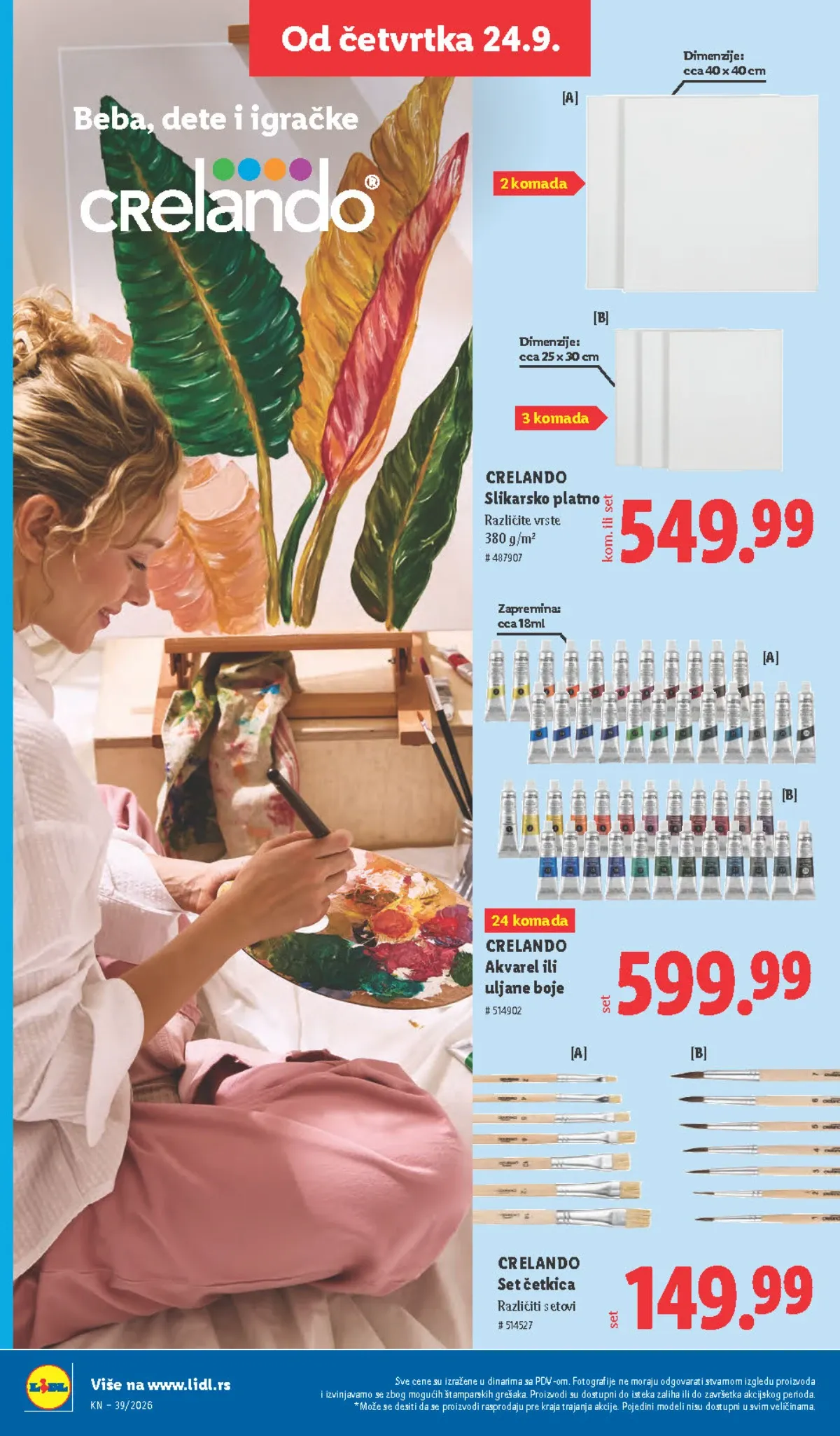 Lidl katalog akcija strana 80 – važi od 24.9. do 30.9.2026.