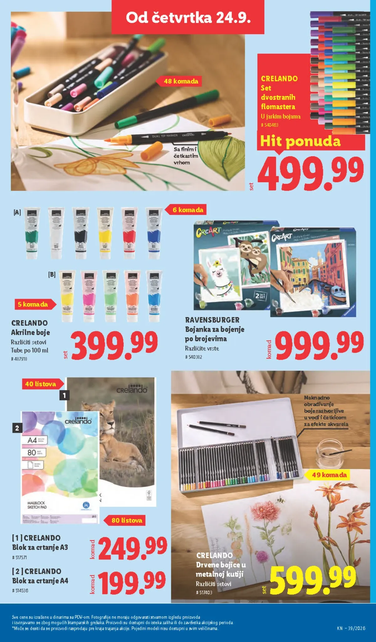 Lidl katalog akcija strana 81 – važi od 24.9. do 30.9.2026.