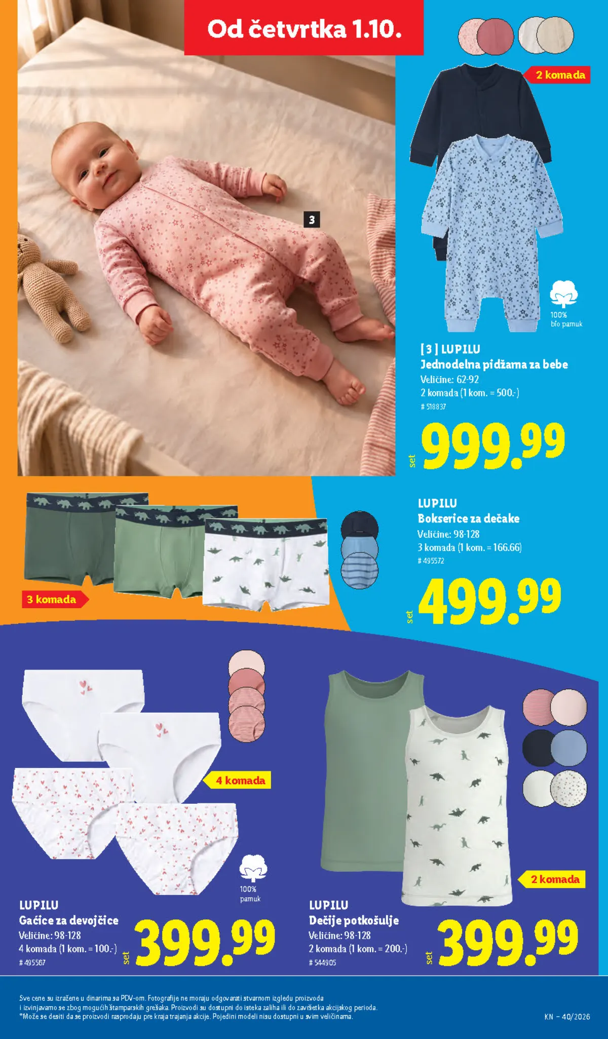Lidl katalog akcija strana 81 – važi od 1.10. do 7.10.2026.