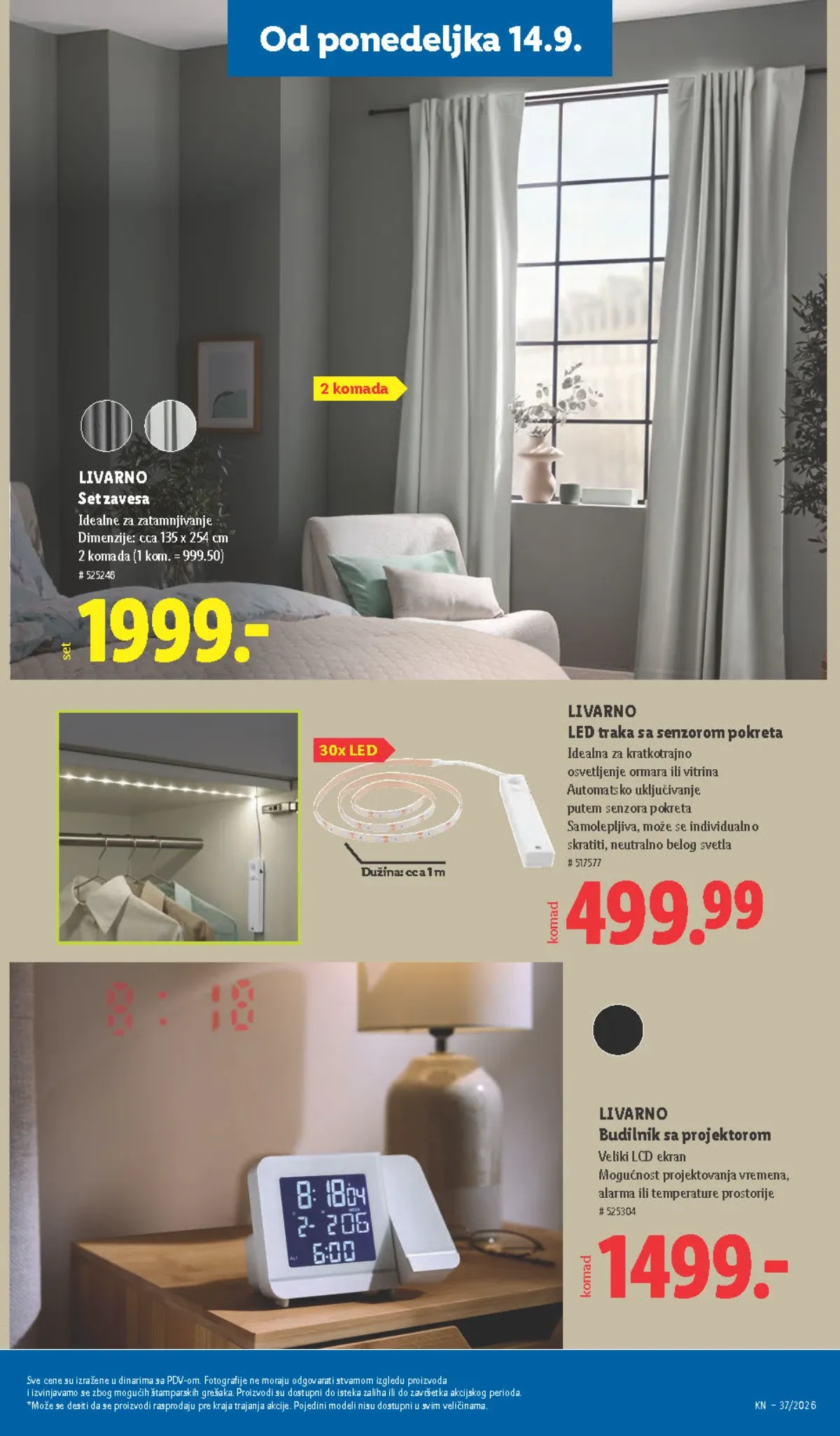 Lidl katalog akcija strana 82 – važi od 10.9. do 16.9.2026.