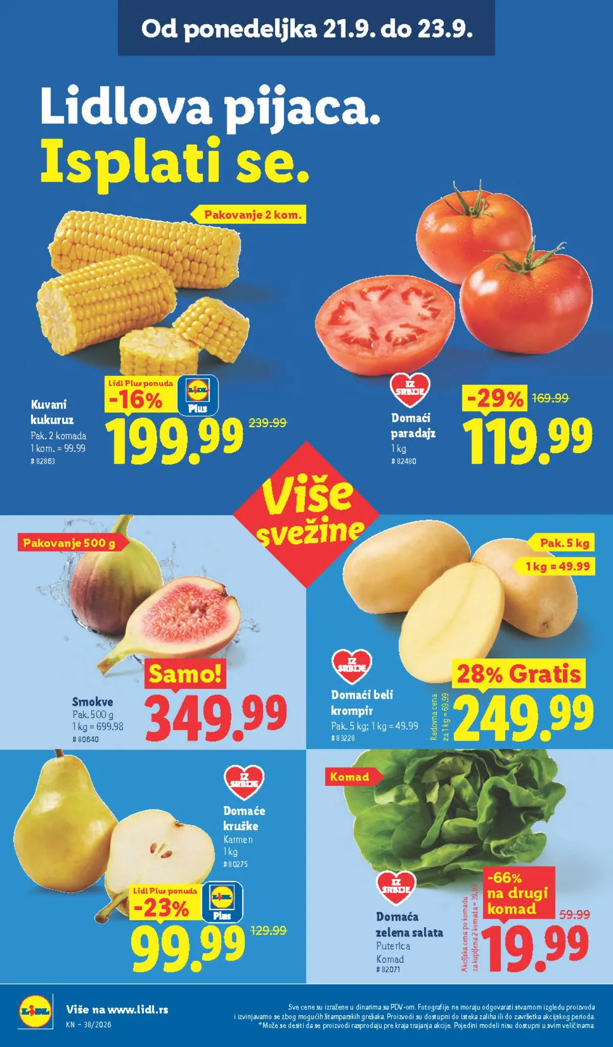 Lidl katalog akcija strana 82 – važi od 17.9. do 23.9.2026.