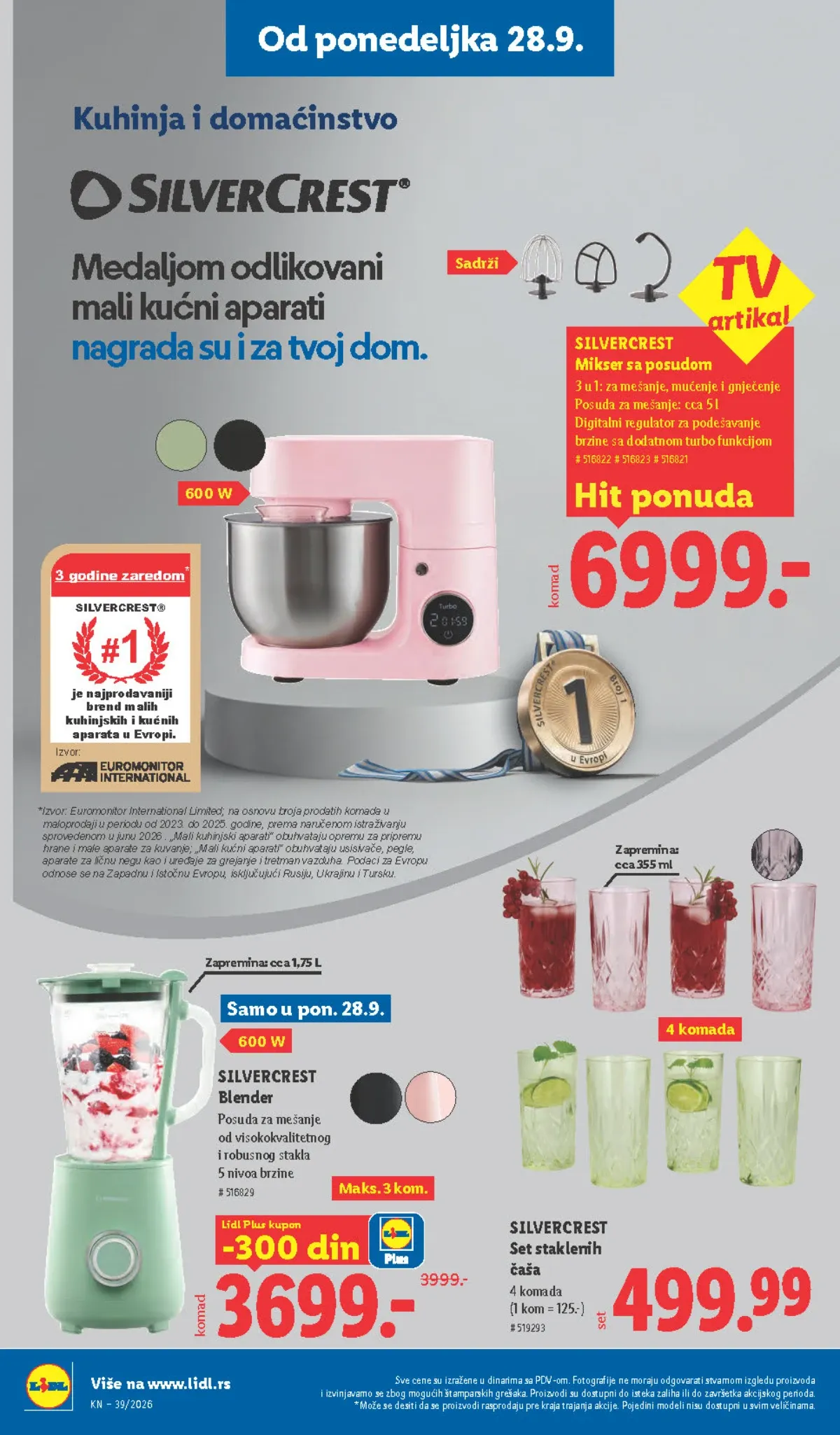 Lidl katalog akcija strana 82 – važi od 24.9. do 30.9.2026.