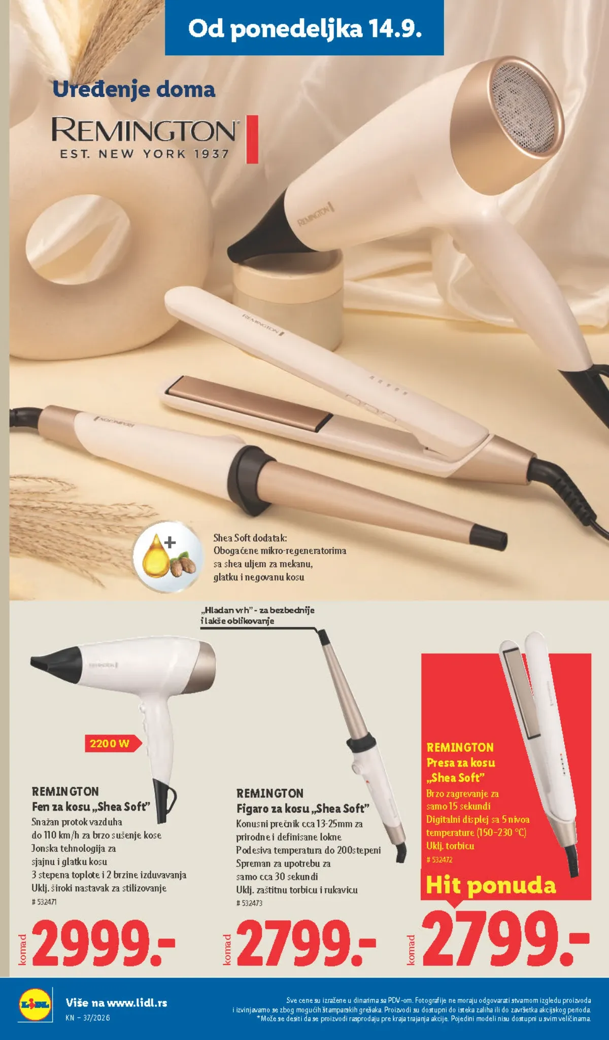 Lidl katalog akcija strana 83 – važi od 10.9. do 16.9.2026.