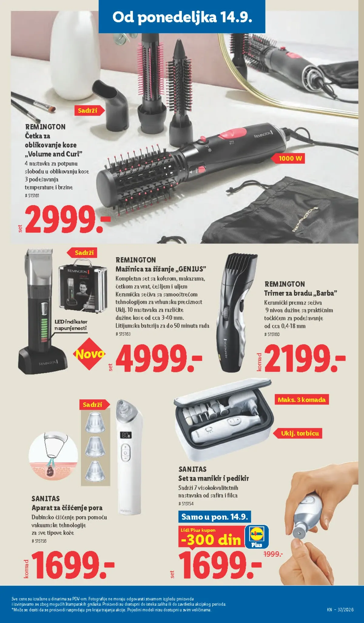 Lidl katalog akcija strana 84 – važi od 10.9. do 16.9.2026.
