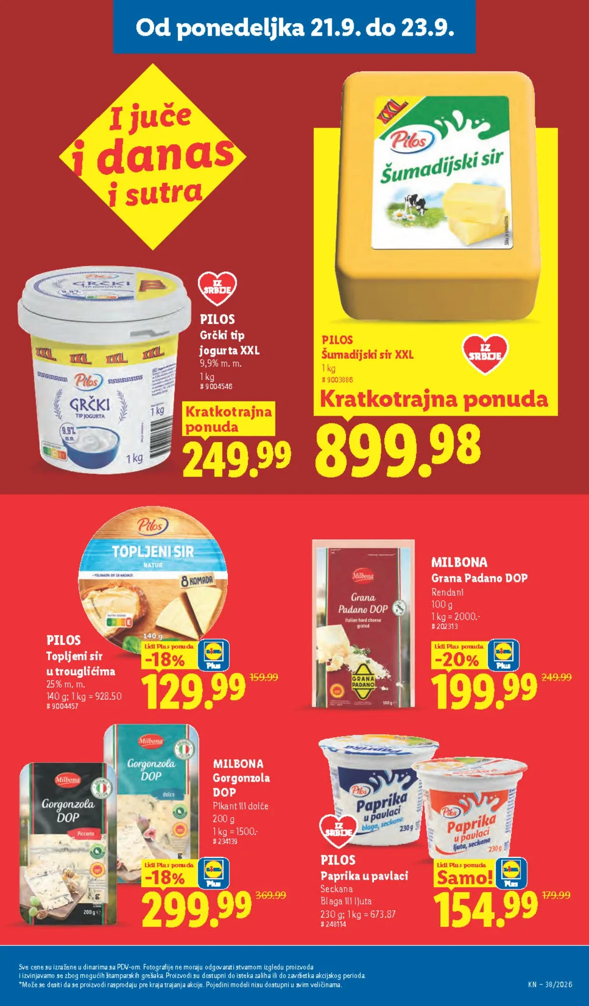 Lidl katalog akcija strana 85 – važi od 17.9. do 23.9.2026.