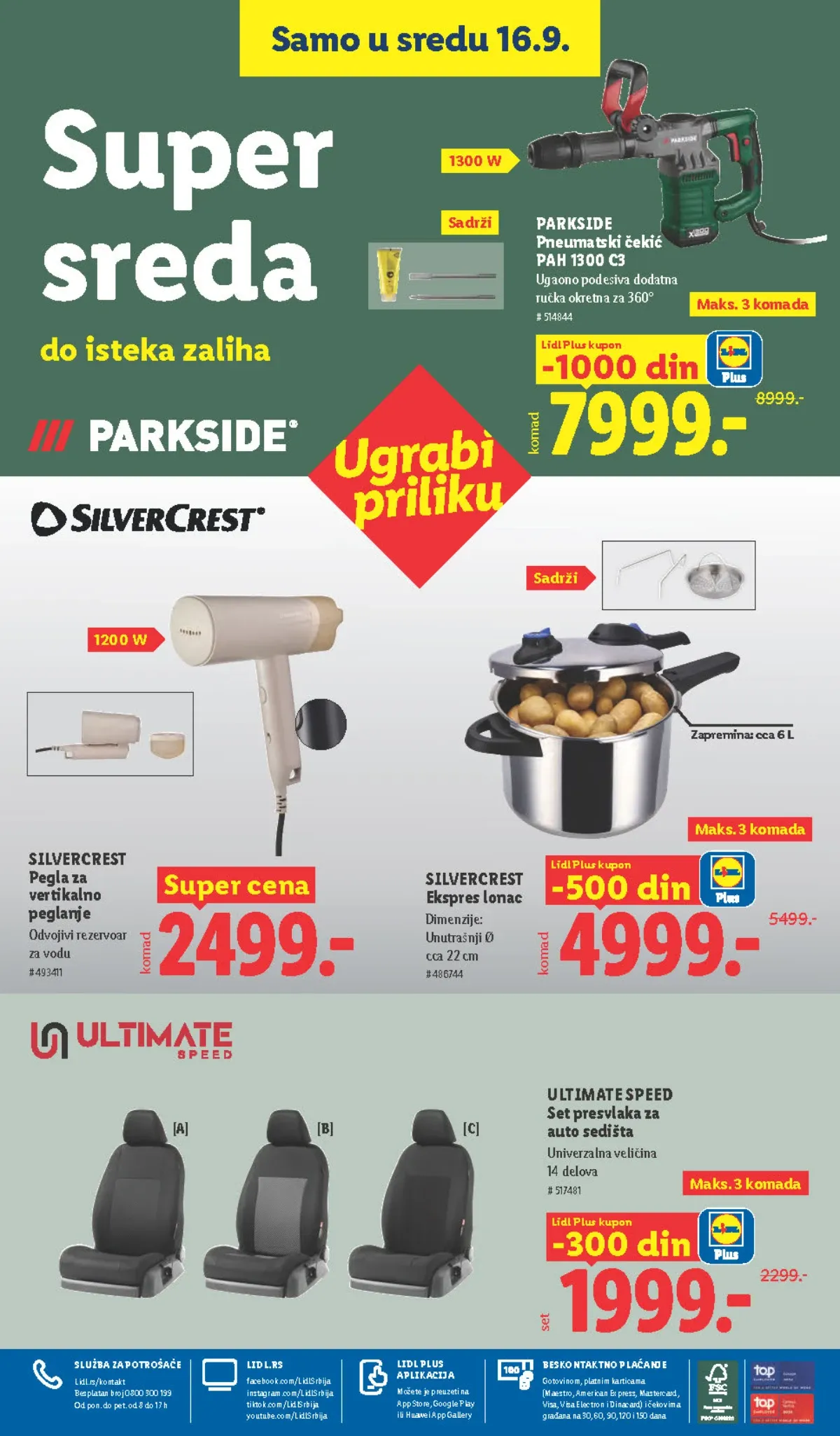 Lidl katalog akcija strana 89 – važi od 10.9. do 16.9.2026.