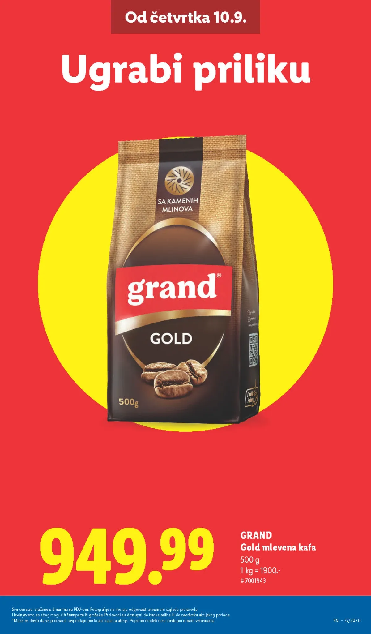 Lidl katalog akcija strana 9 – važi od 10.9. do 16.9.2026.
