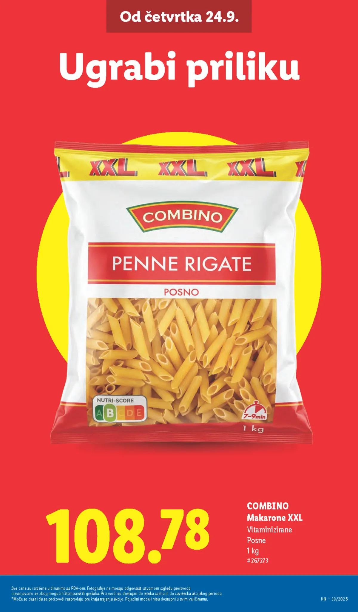 Lidl katalog akcija strana 9 – važi od 24.9. do 30.9.2026.