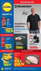 Lidl katalog akcija strana 1 – važi od 8.10. do 14.10.2026.