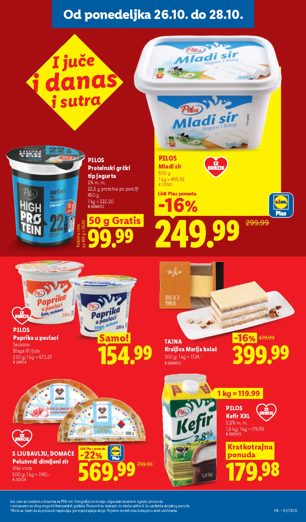 Lidl katalog akcija strana 103 – važi od 1.10. do 31.10.2026.