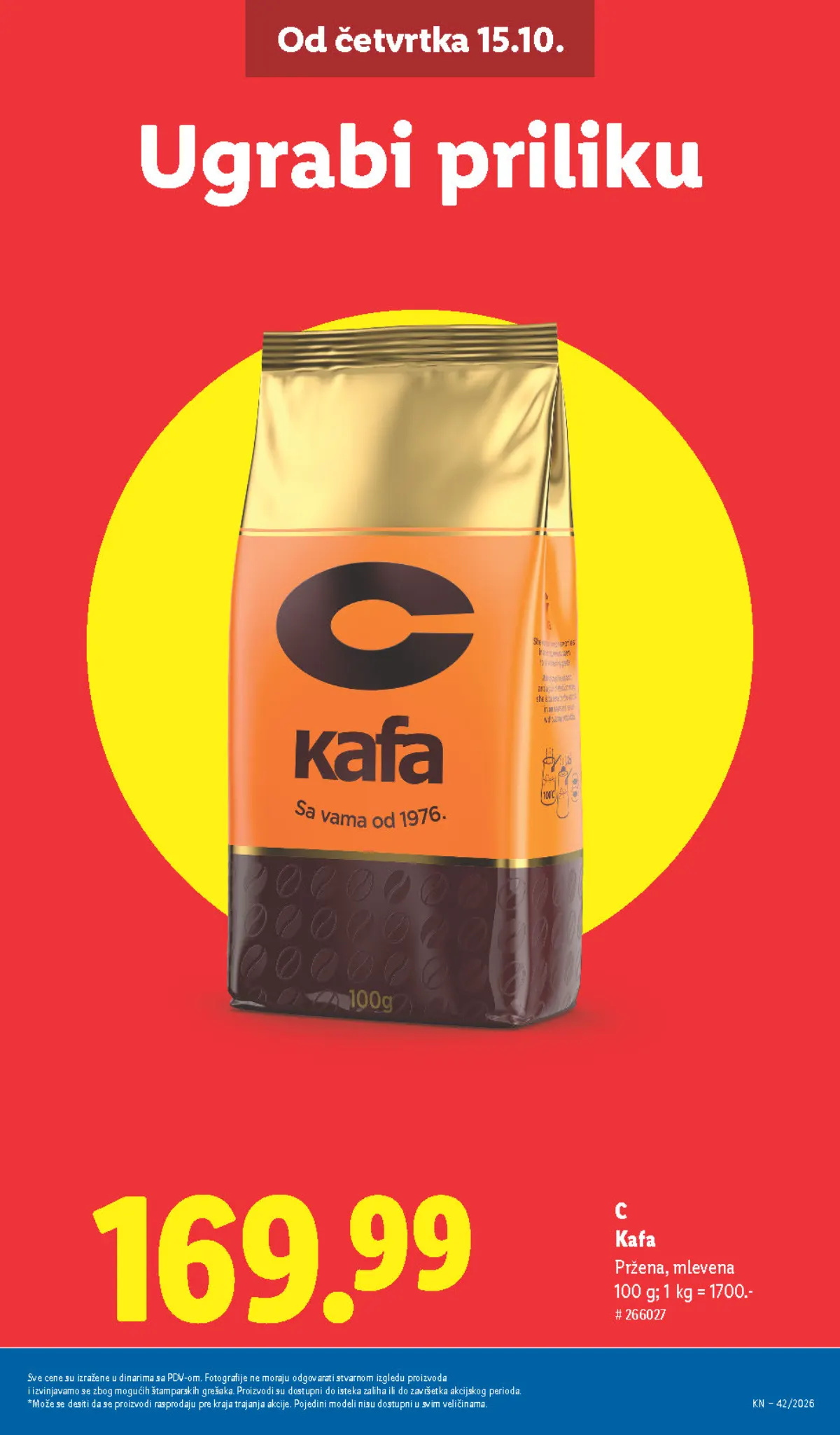 Lidl katalog akcija strana 11 – važi od 1.10. do 30.11.2026.