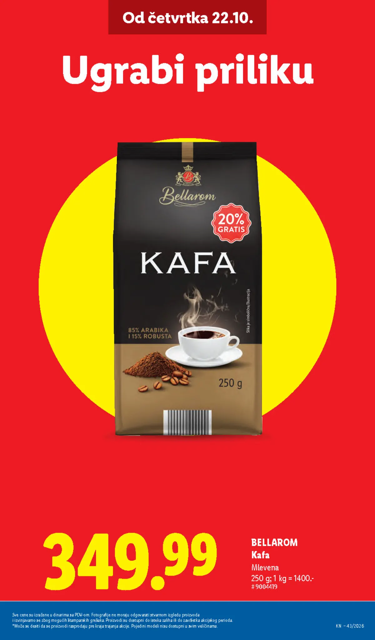 Lidl katalog akcija strana 11 – važi od 1.10. do 31.10.2026.