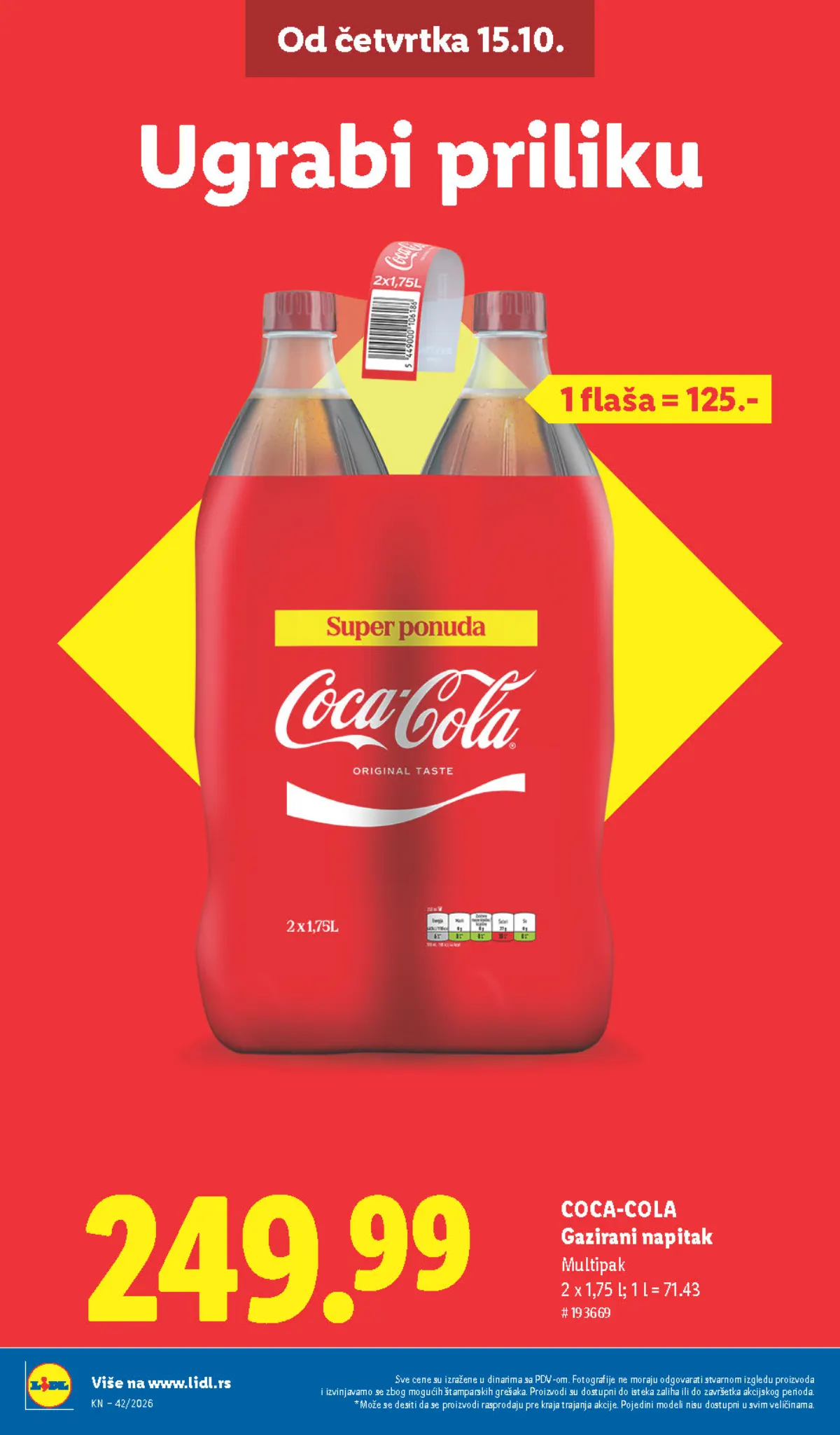 Lidl katalog akcija strana 12 – važi od 1.10. do 30.11.2026.