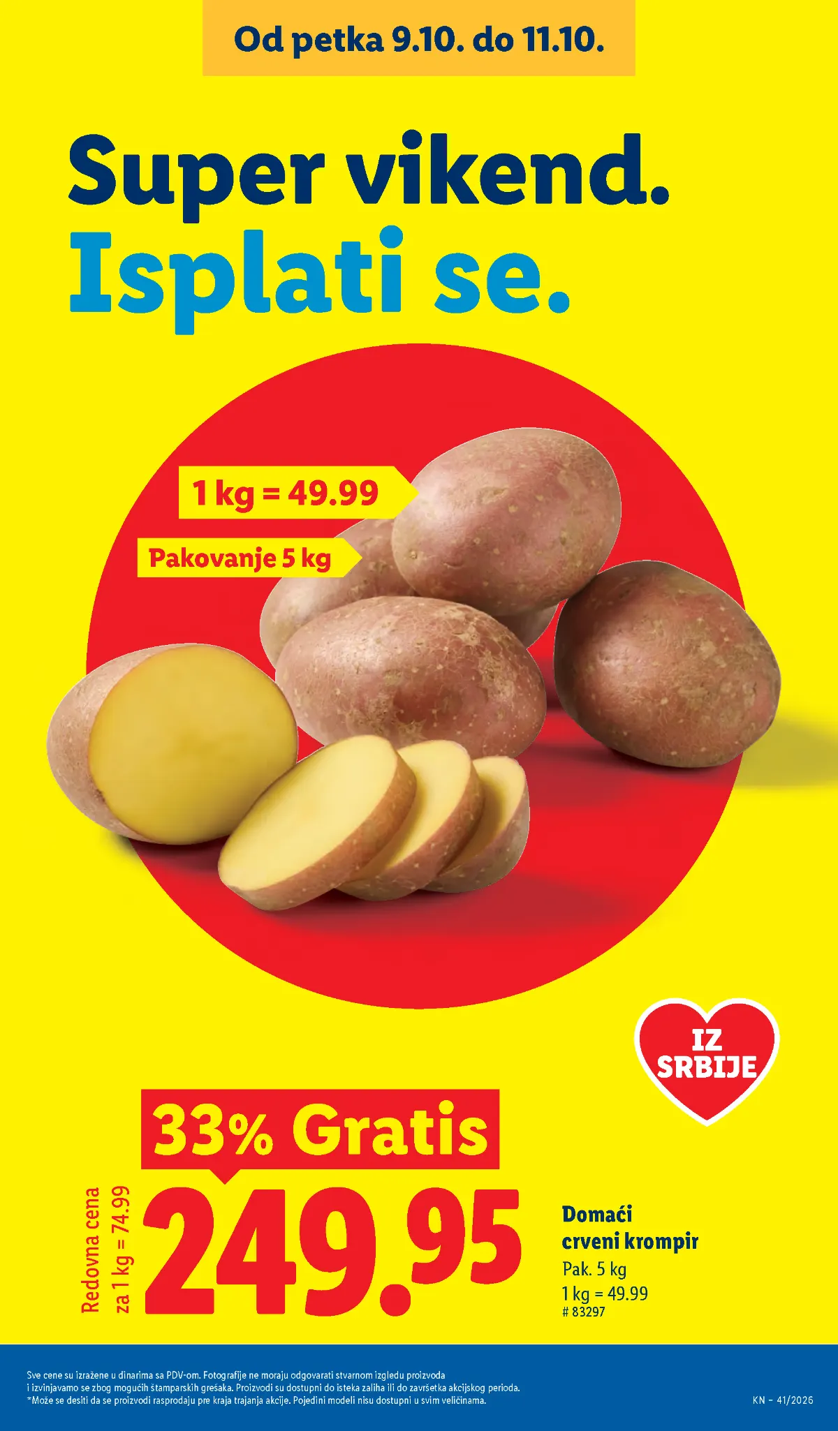 Lidl katalog akcija strana 21 – važi od 8.10. do 14.10.2026.