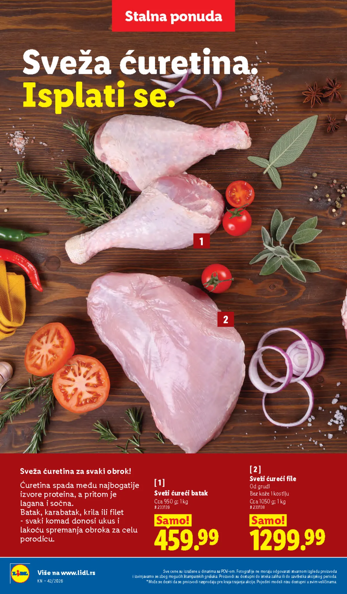Lidl katalog akcija strana 22 – važi od 1.10. do 30.11.2026.