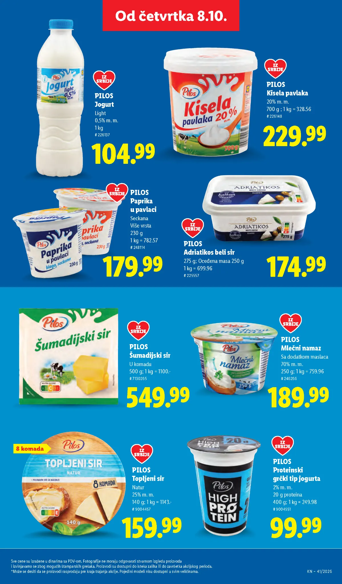 Lidl katalog akcija strana 27 – važi od 8.10. do 14.10.2026.