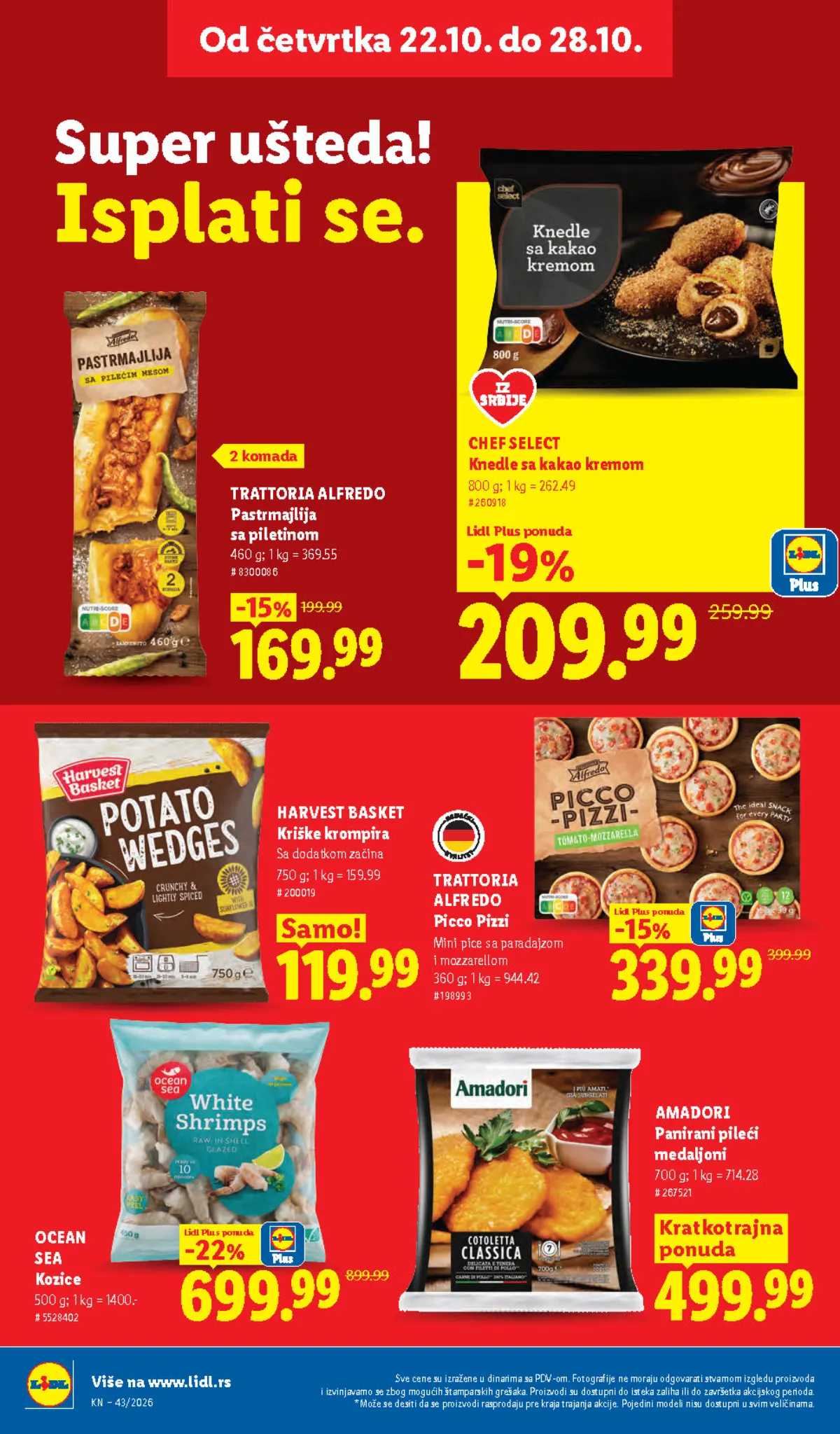 Lidl katalog akcija strana 28 – važi od 1.10. do 31.10.2026.