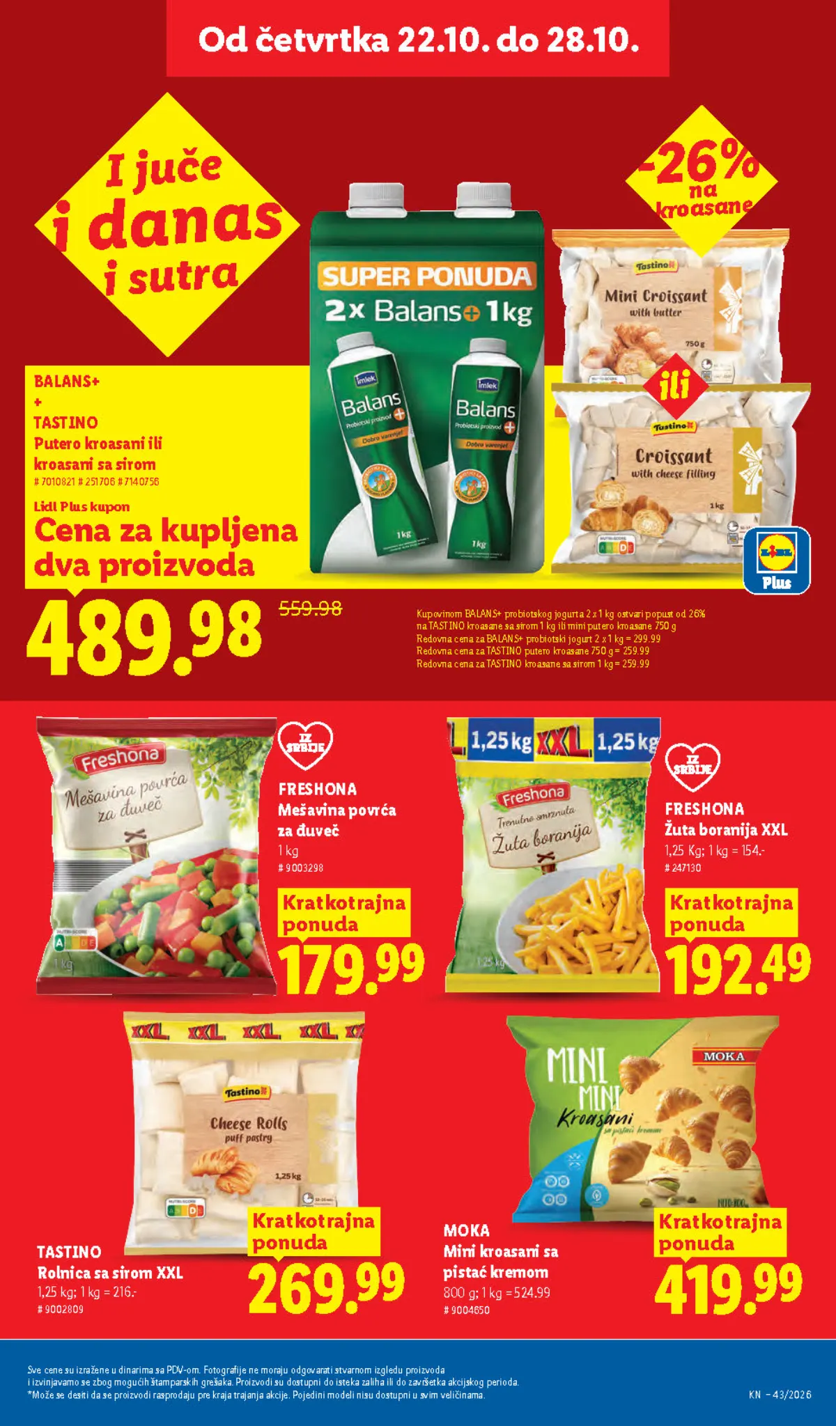 Lidl katalog akcija strana 29 – važi od 1.10. do 31.10.2026.
