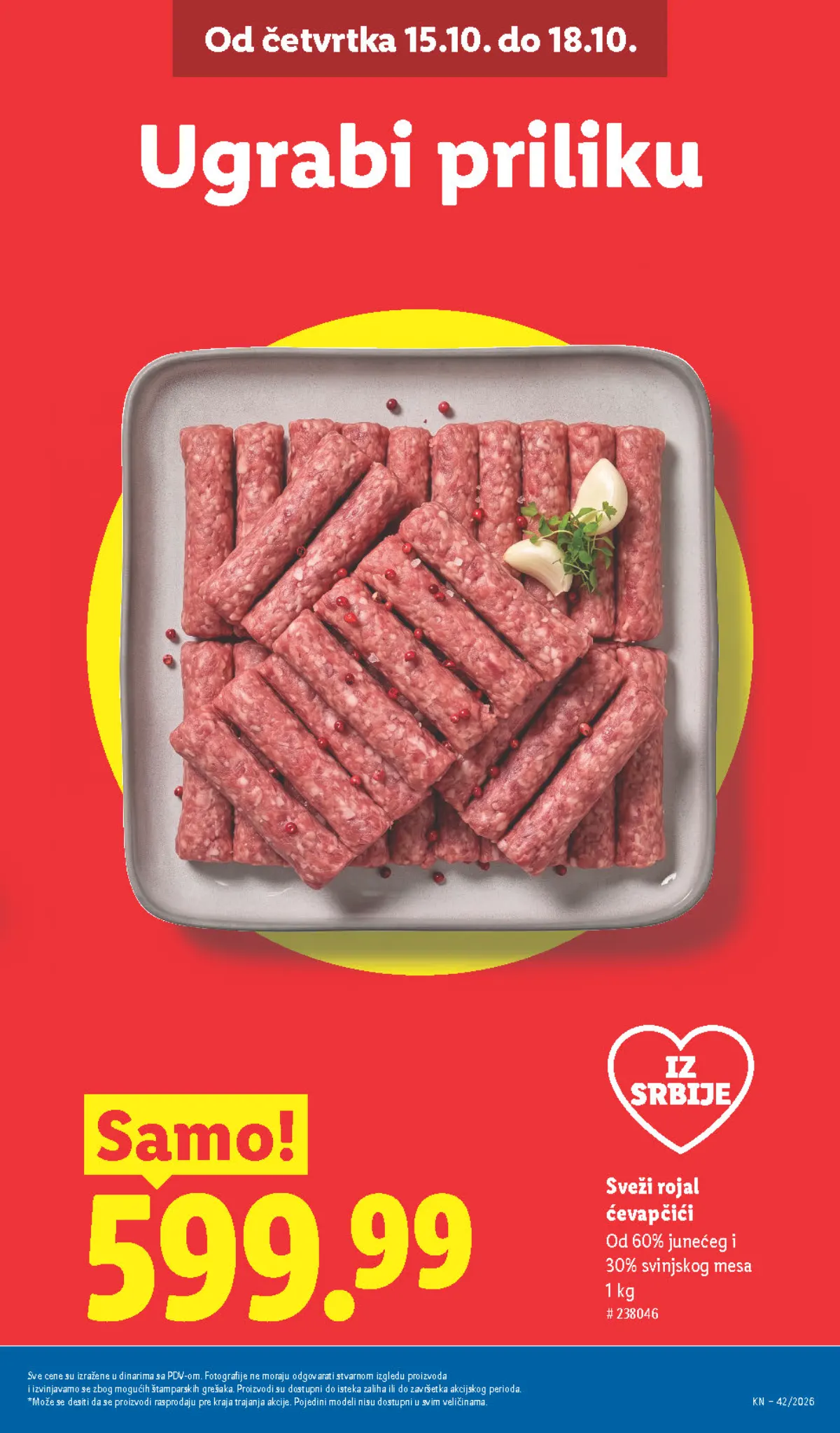 Lidl katalog akcija strana 3 – važi od 1.10. do 30.11.2026.