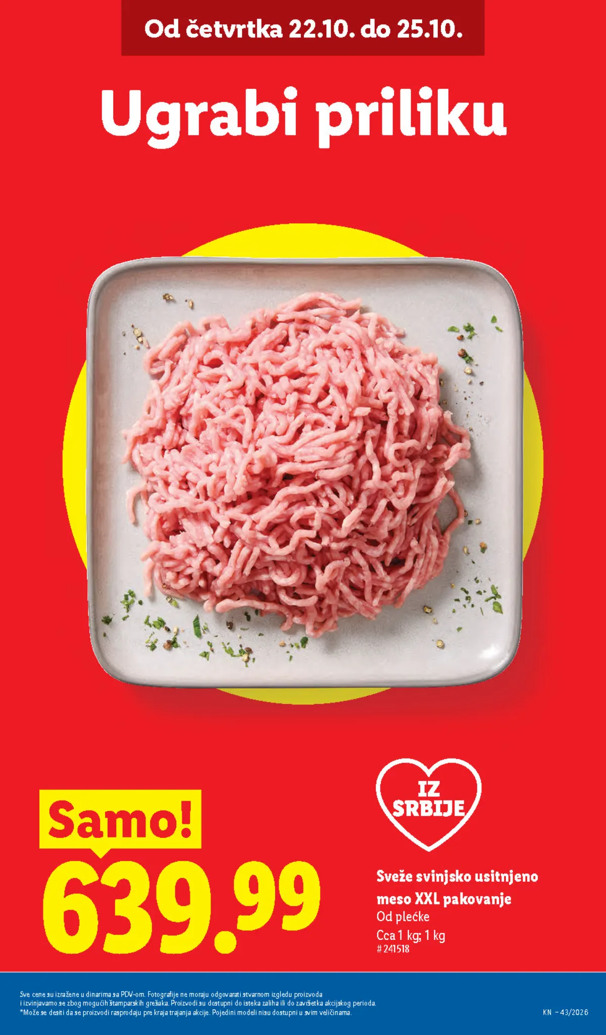 Lidl katalog akcija strana 3 – važi od 1.10. do 31.10.2026.