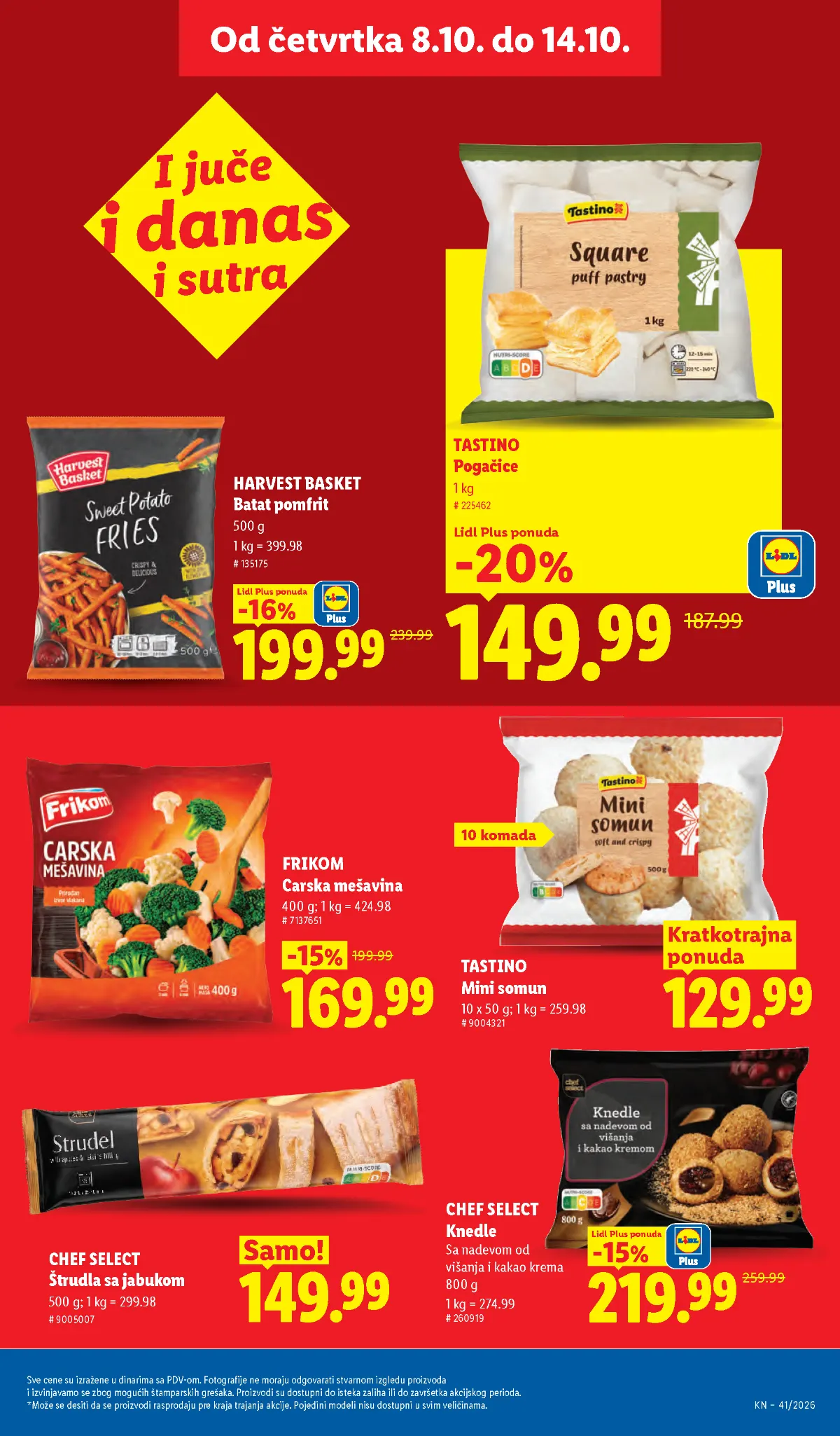 Lidl katalog akcija strana 31 – važi od 8.10. do 14.10.2026.