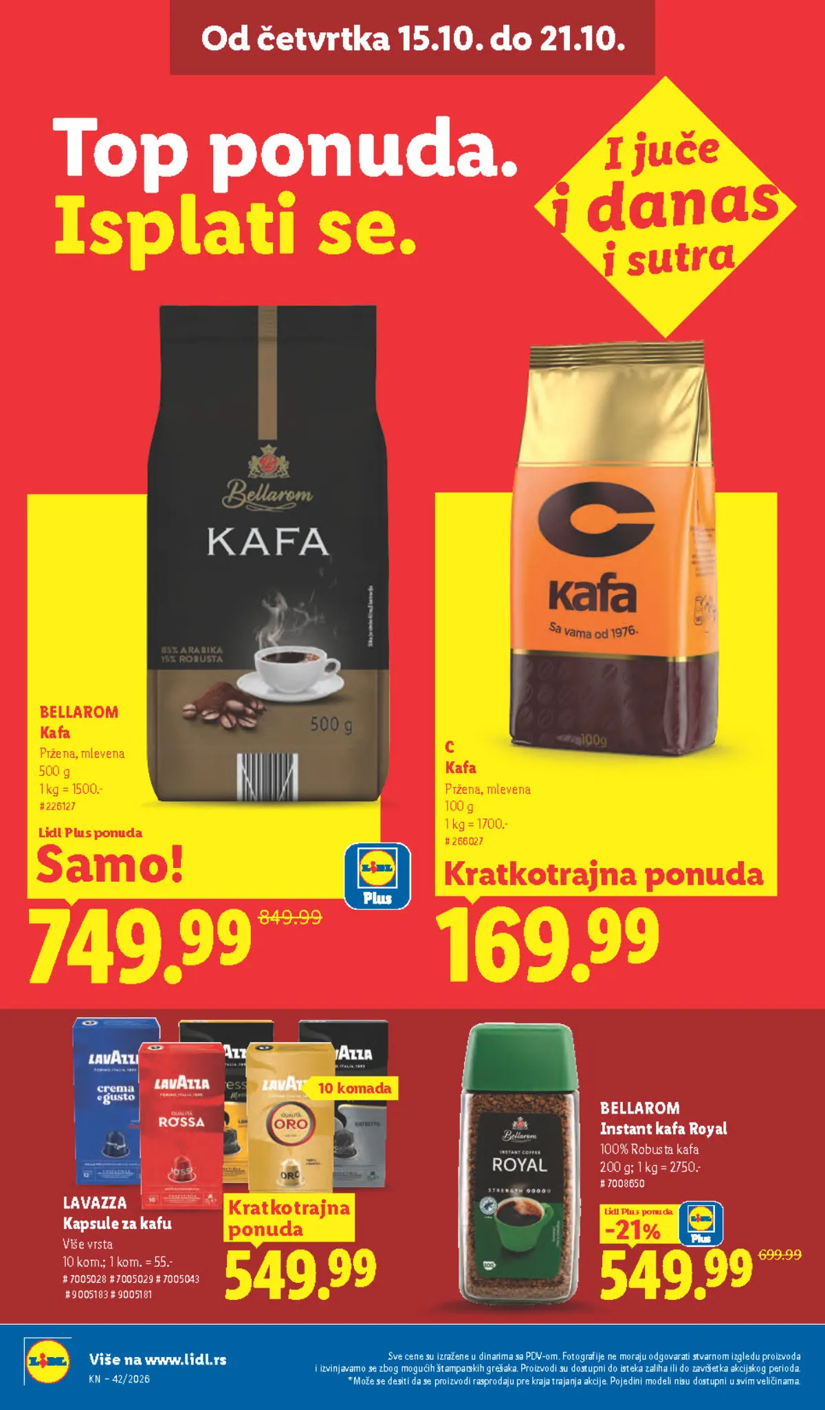 Lidl katalog akcija strana 32 – važi od 1.10. do 30.11.2026.