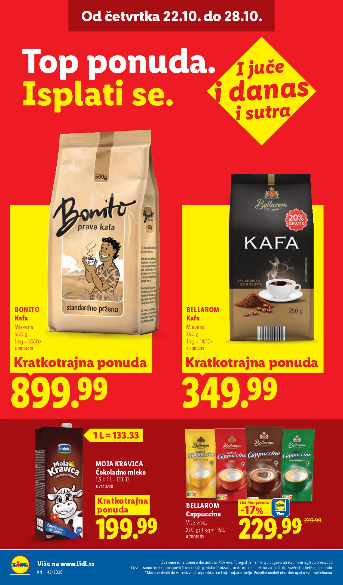 Lidl katalog akcija strana 32 – važi od 1.10. do 31.10.2026.