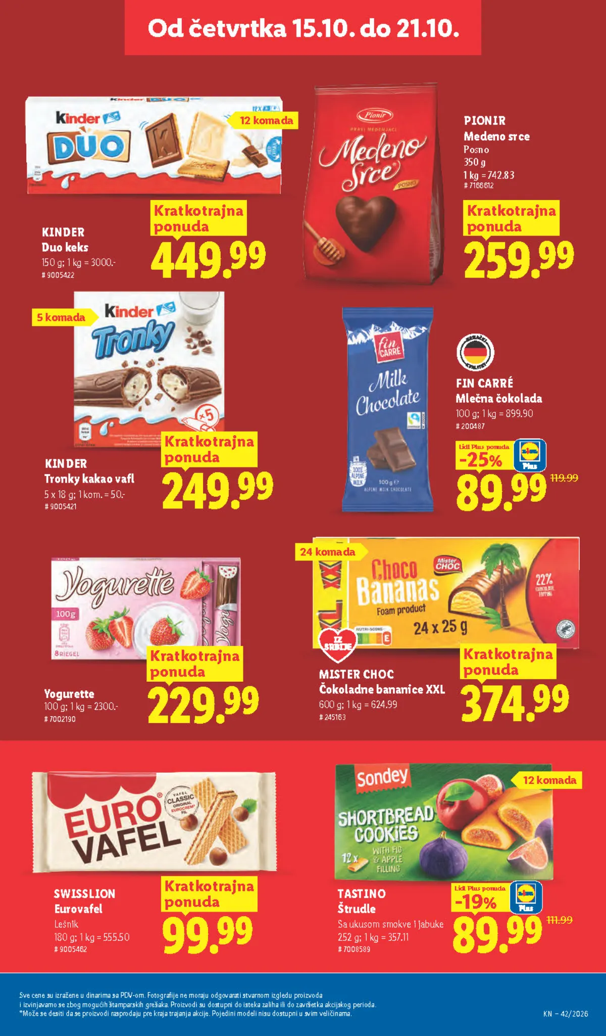 Lidl katalog akcija strana 33 – važi od 1.10. do 30.11.2026.