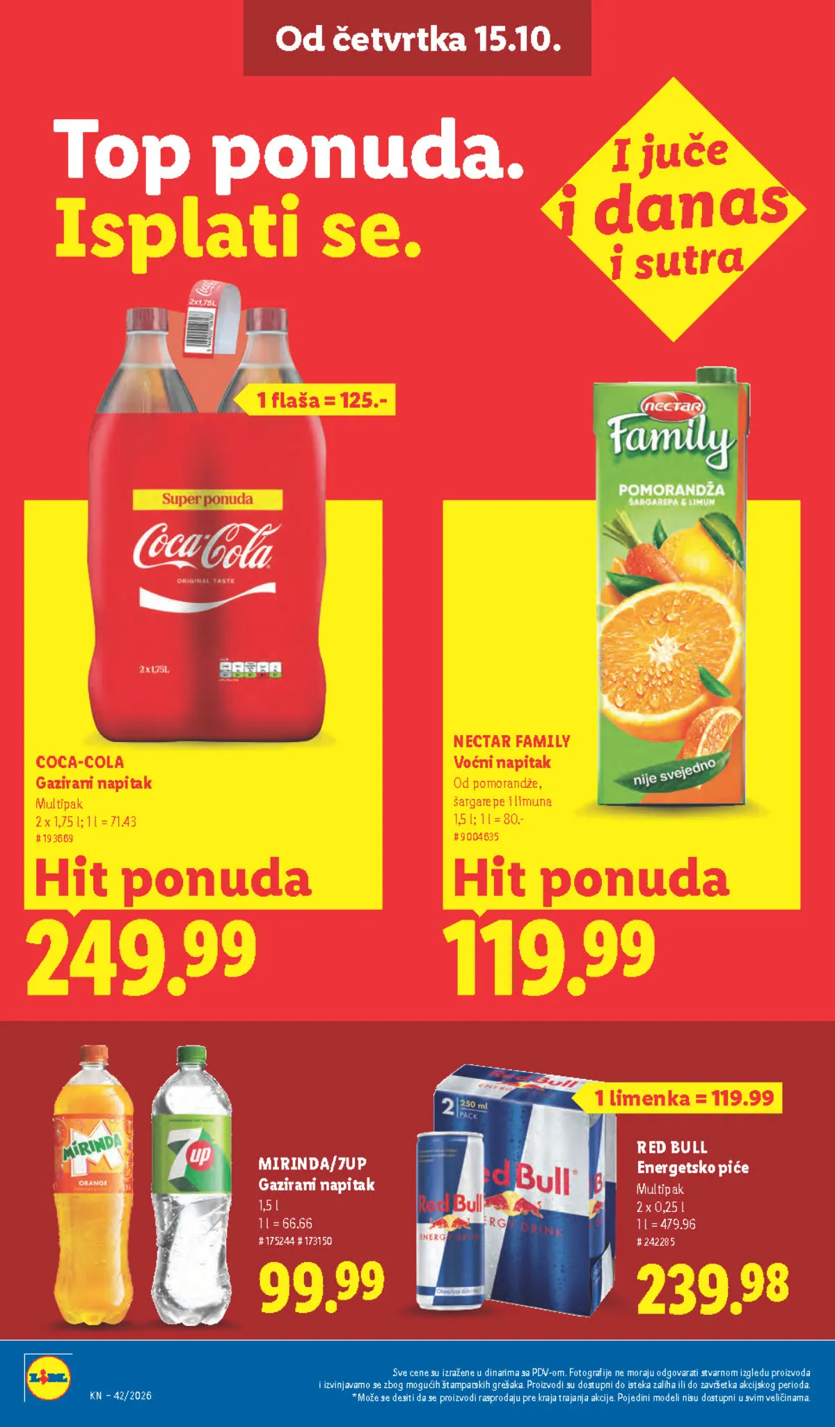 Lidl katalog akcija strana 34 – važi od 1.10. do 30.11.2026.