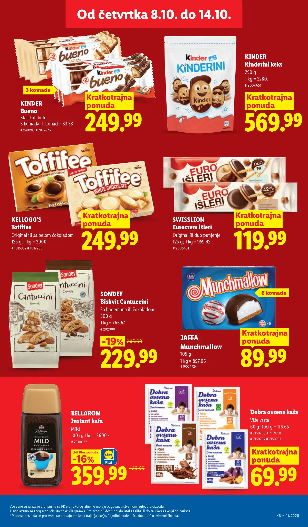 Lidl katalog akcija strana 35 – važi od 8.10. do 14.10.2026.