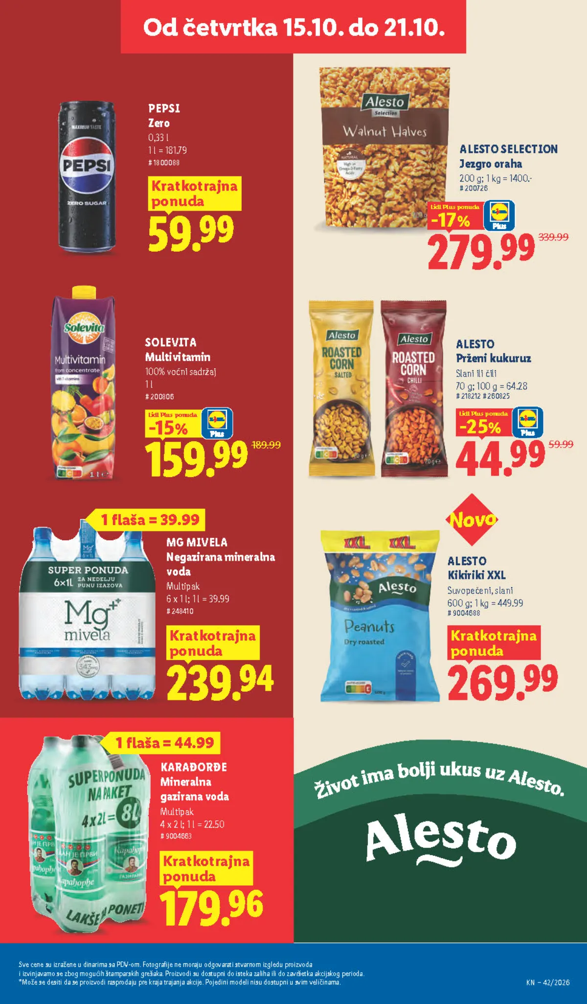 Lidl katalog akcija strana 35 – važi od 1.10. do 30.11.2026.
