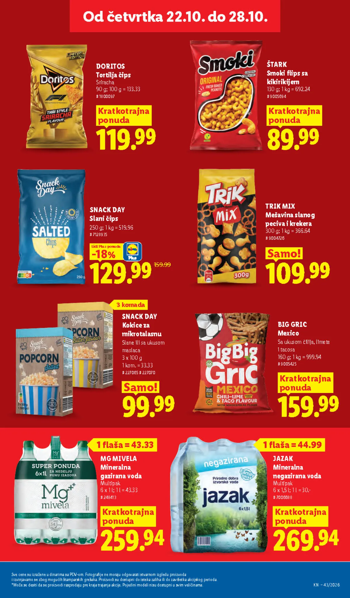 Lidl katalog akcija strana 35 – važi od 1.10. do 31.10.2026.