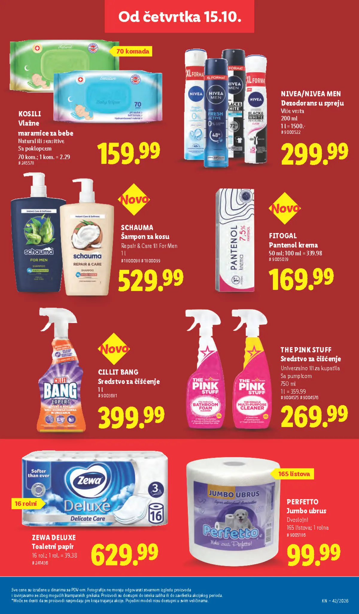 Lidl katalog akcija strana 37 – važi od 1.10. do 30.11.2026.