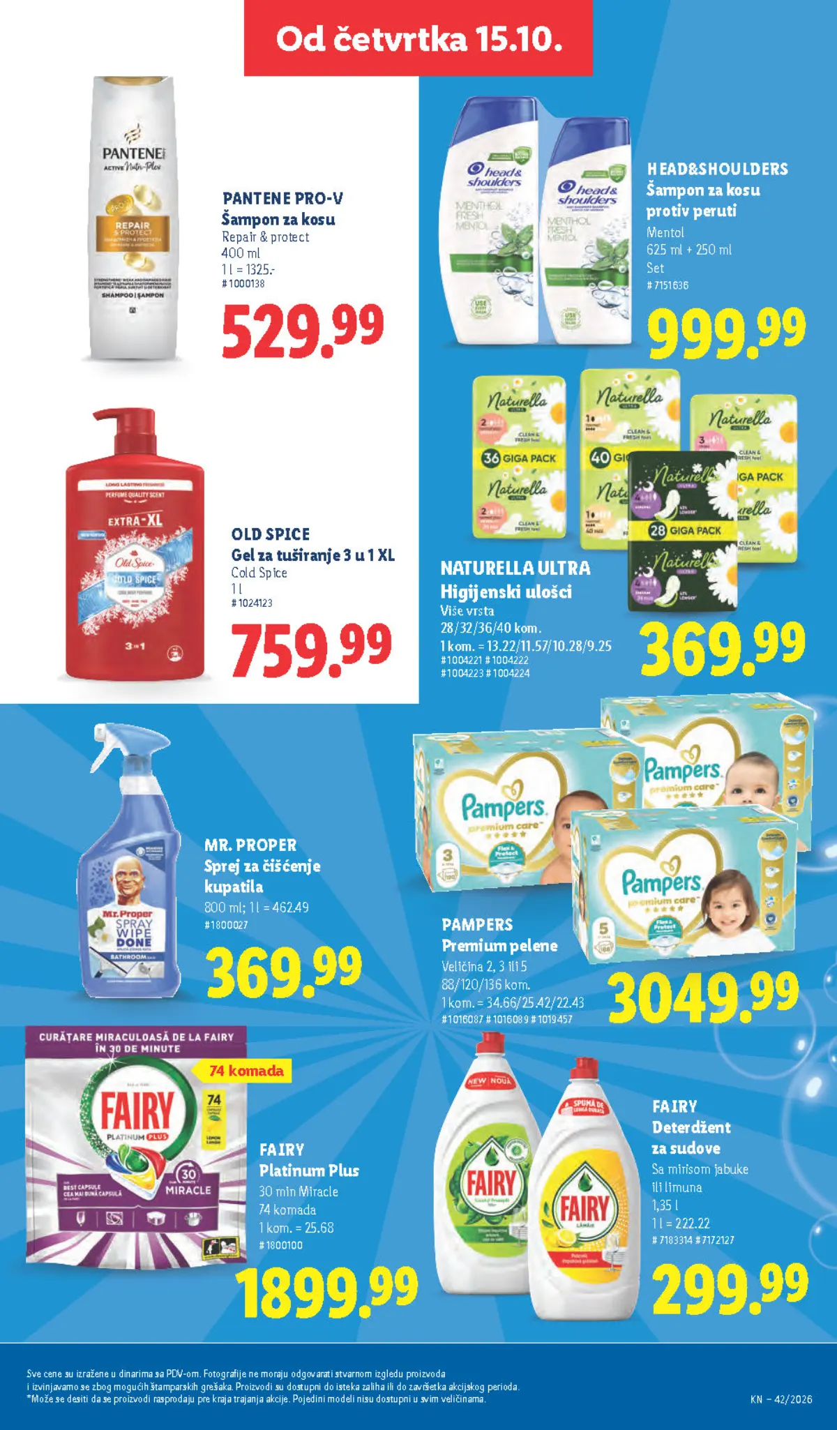 Lidl katalog akcija strana 39 – važi od 1.10. do 30.11.2026.