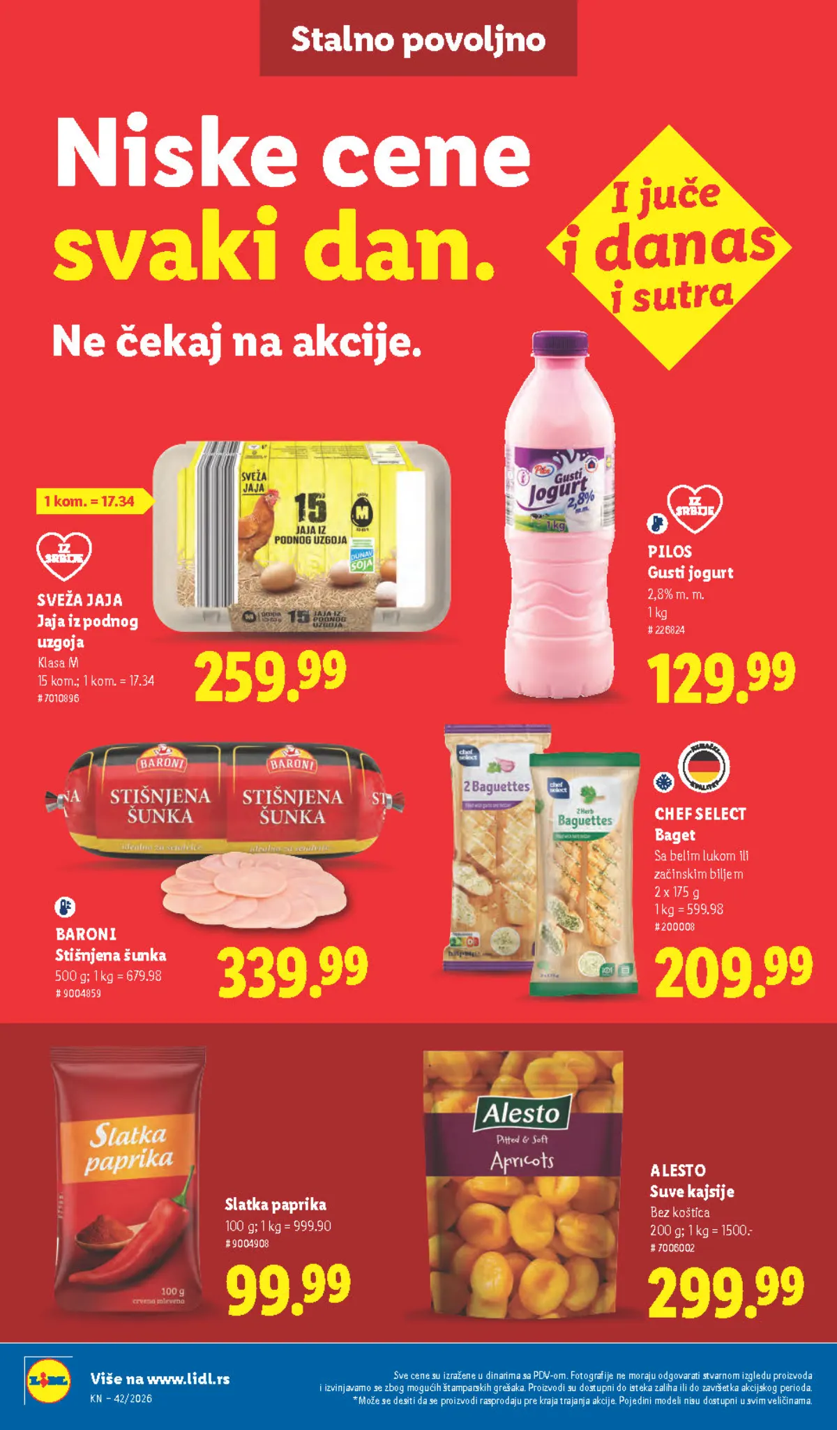 Lidl katalog akcija strana 40 – važi od 1.10. do 30.11.2026.